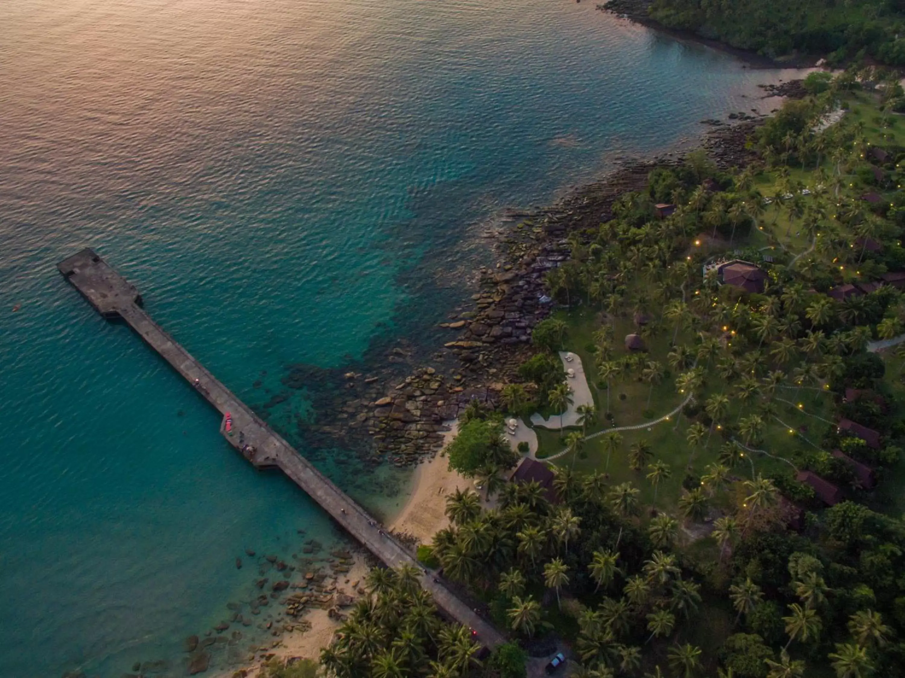 Bird's eye view, Bird's-eye View in Koh Kood Paradise Beach