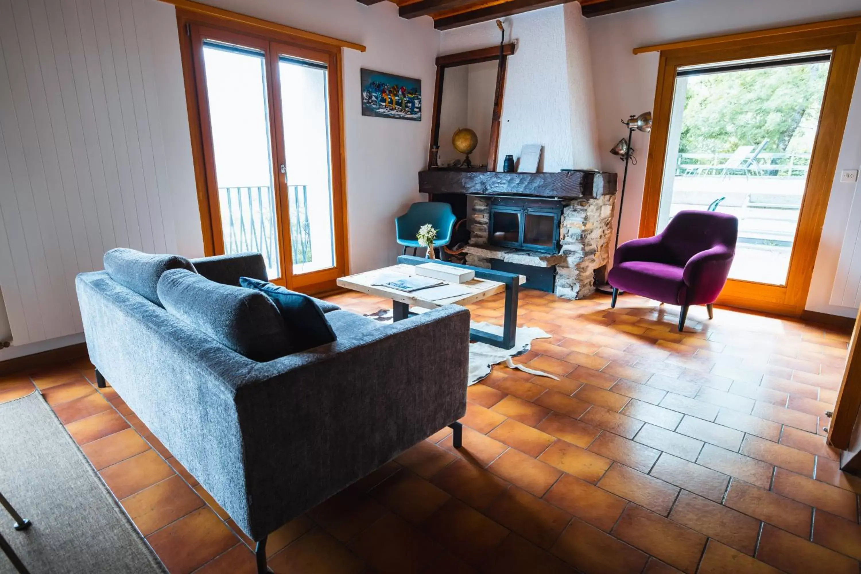 Living room, Seating Area in B&B La Forge de Diogne