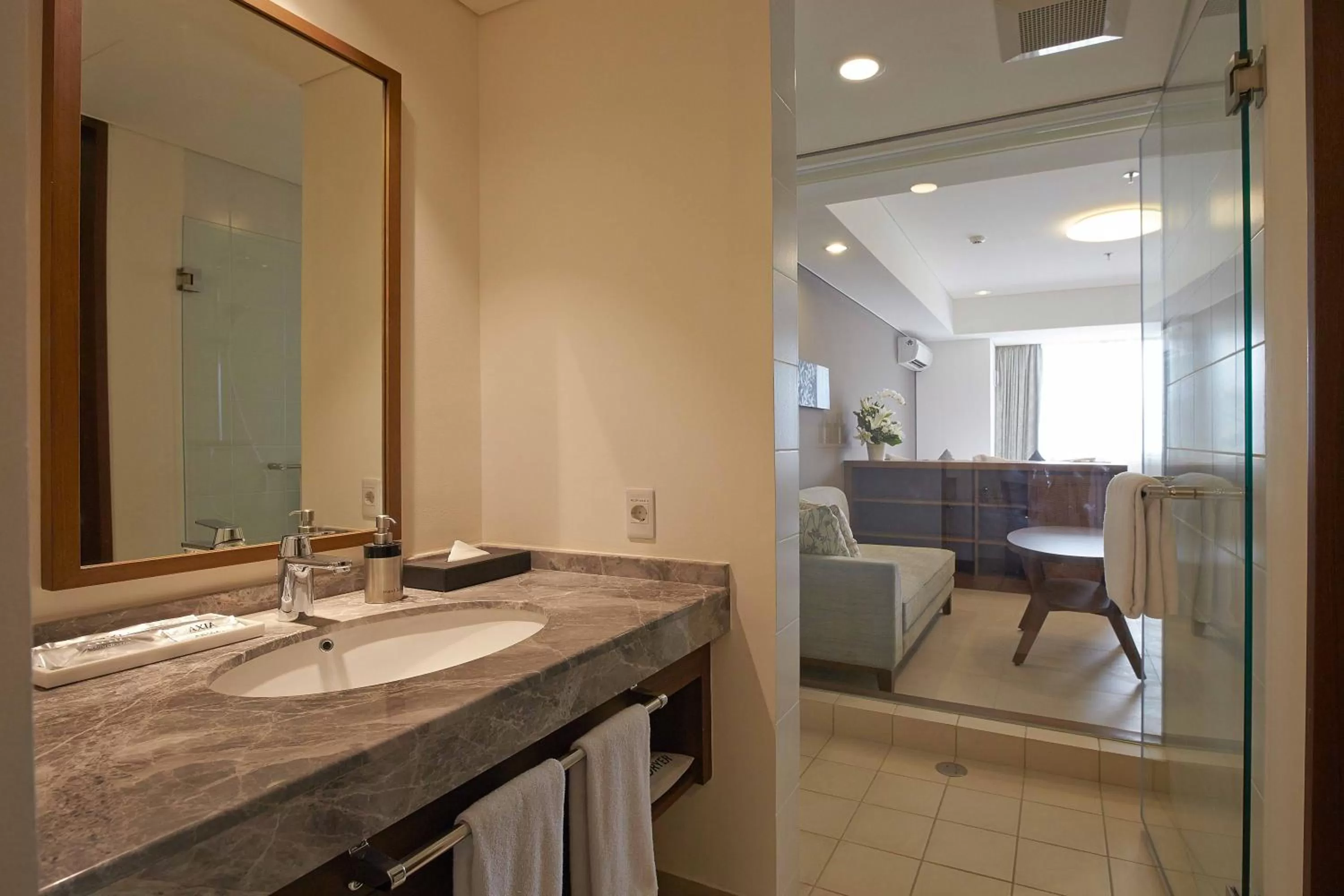 Photo of the whole room in Axia South Cikarang Service Apartment