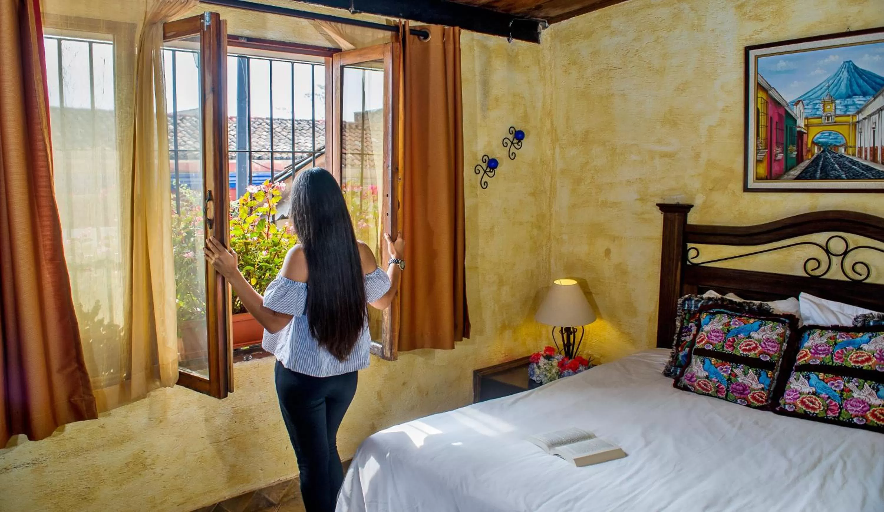 Photo of the whole room, Bed in Hotel Casa del Parque by AHS