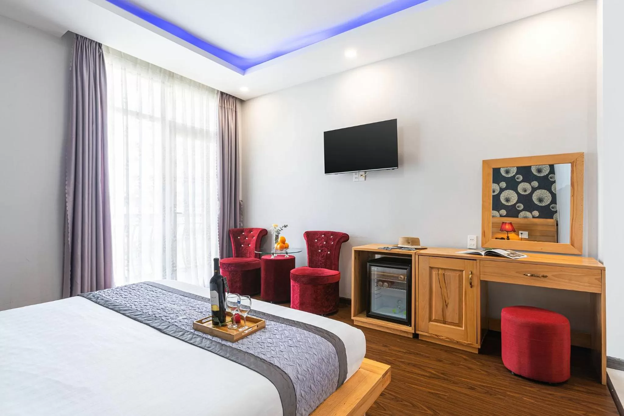 Bed in Dalat Wind Hotel