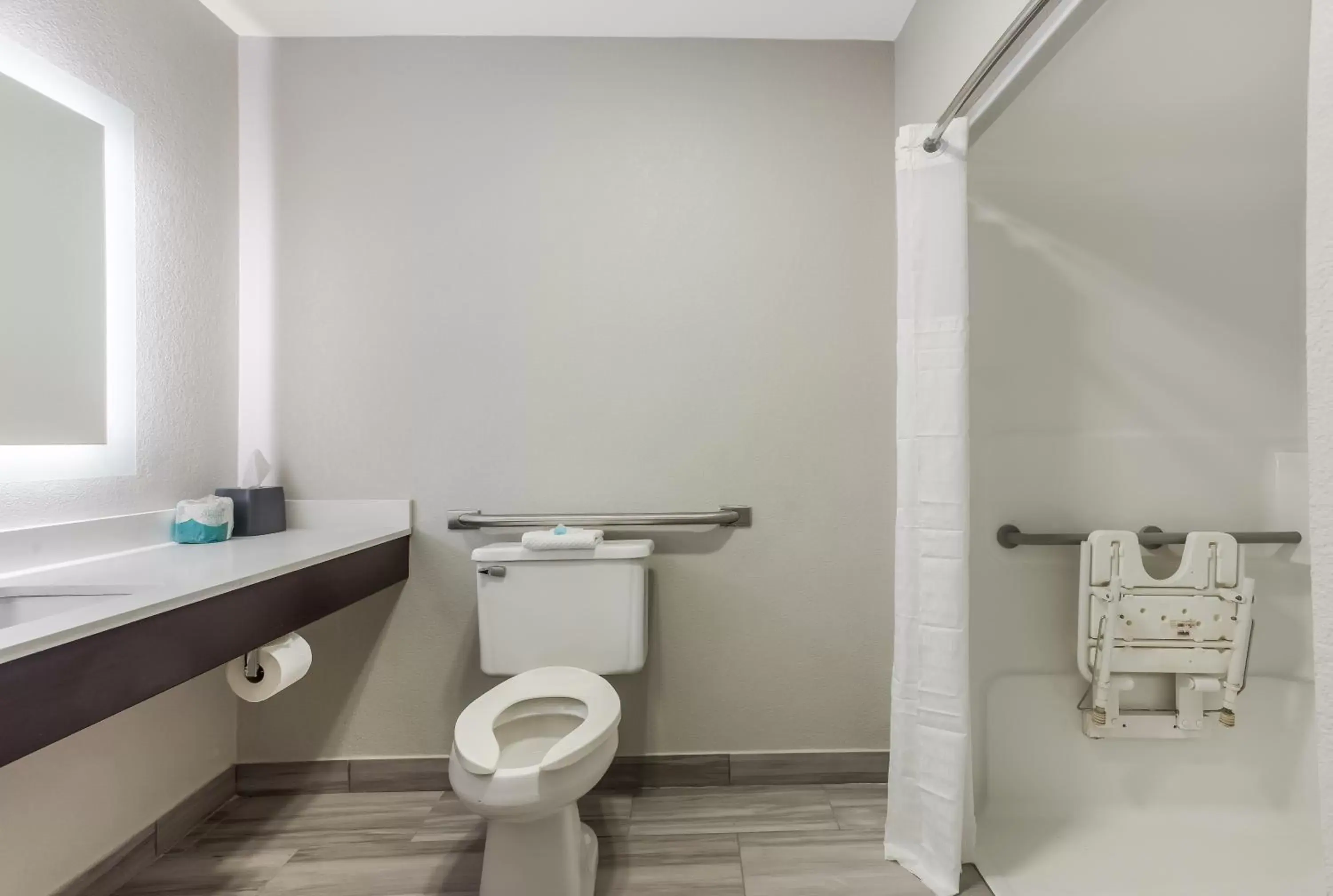 Bathroom in MainStay Suites Bourbonnais - Kankakee