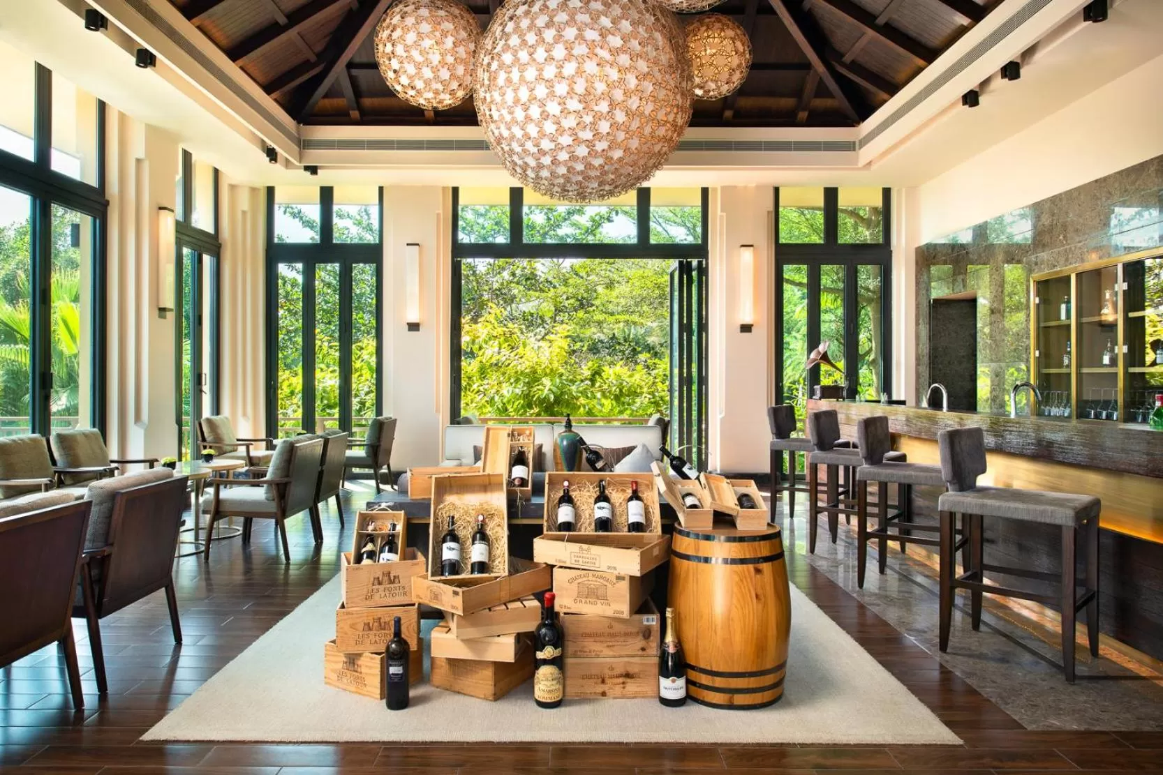 Restaurant/places to eat in Raffles Hainan Clear Water Bay