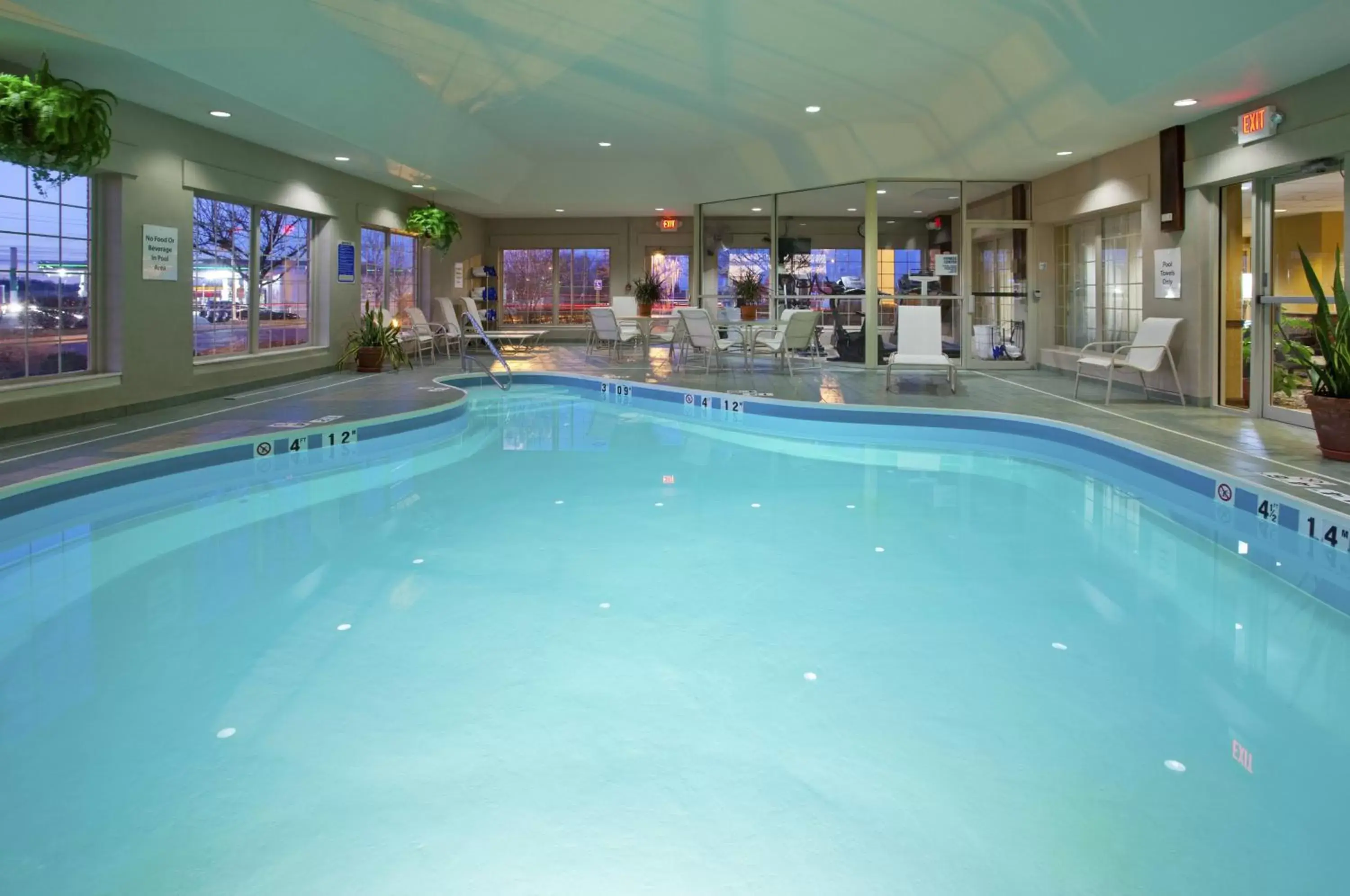 Swimming Pool in Holiday Inn Express Hotel & Suites Delaware-Columbus Area, an IHG Hotel