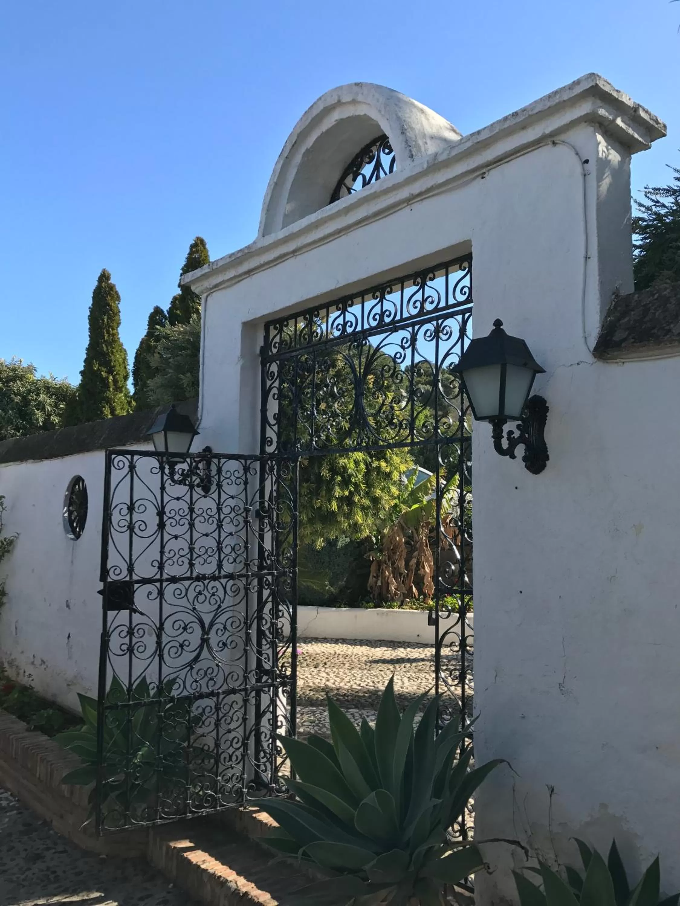 Patio, Property Building in Alhaurin Golf Hotel