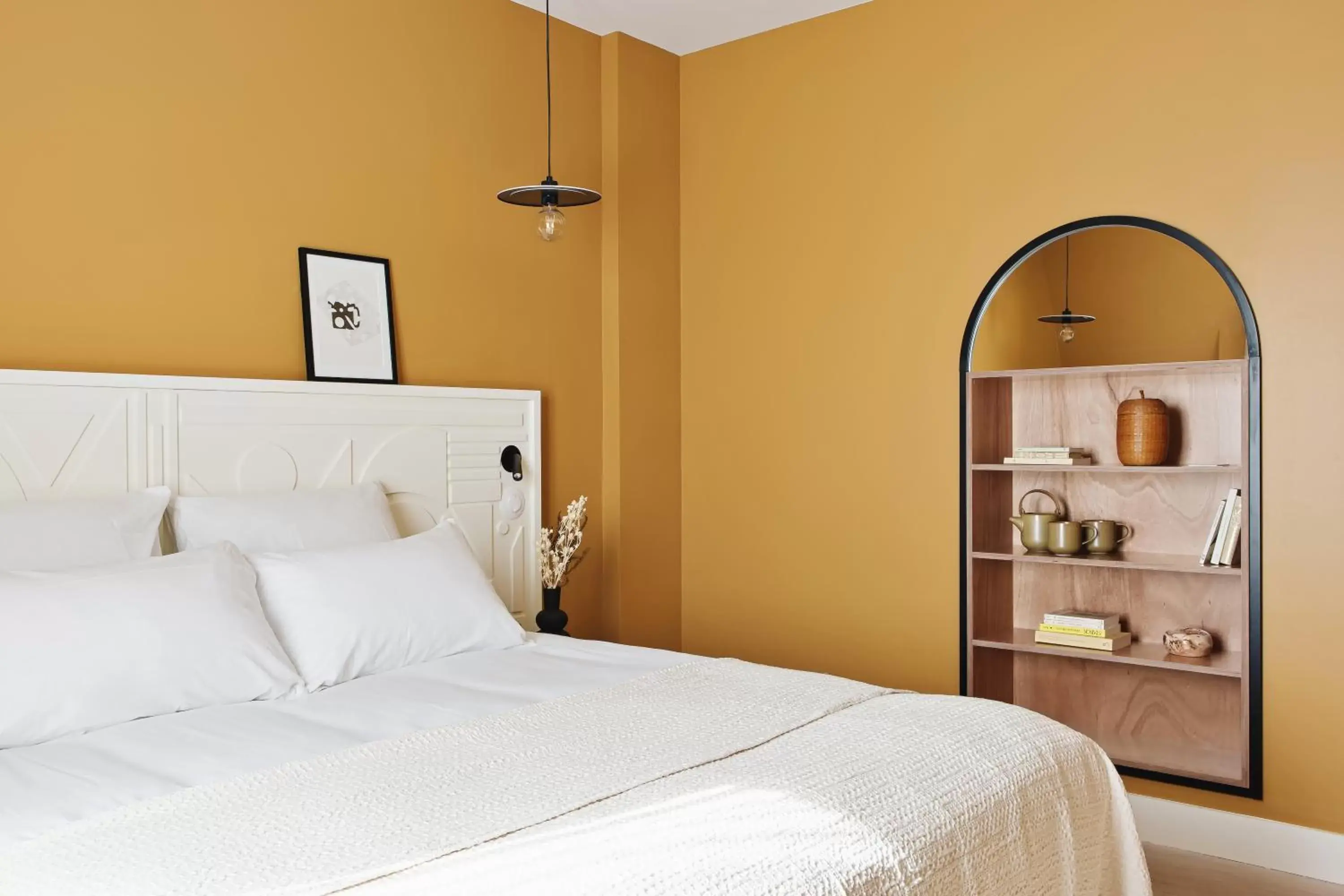 Bedroom, Bed in Hotel Orphée - Orso Hotels