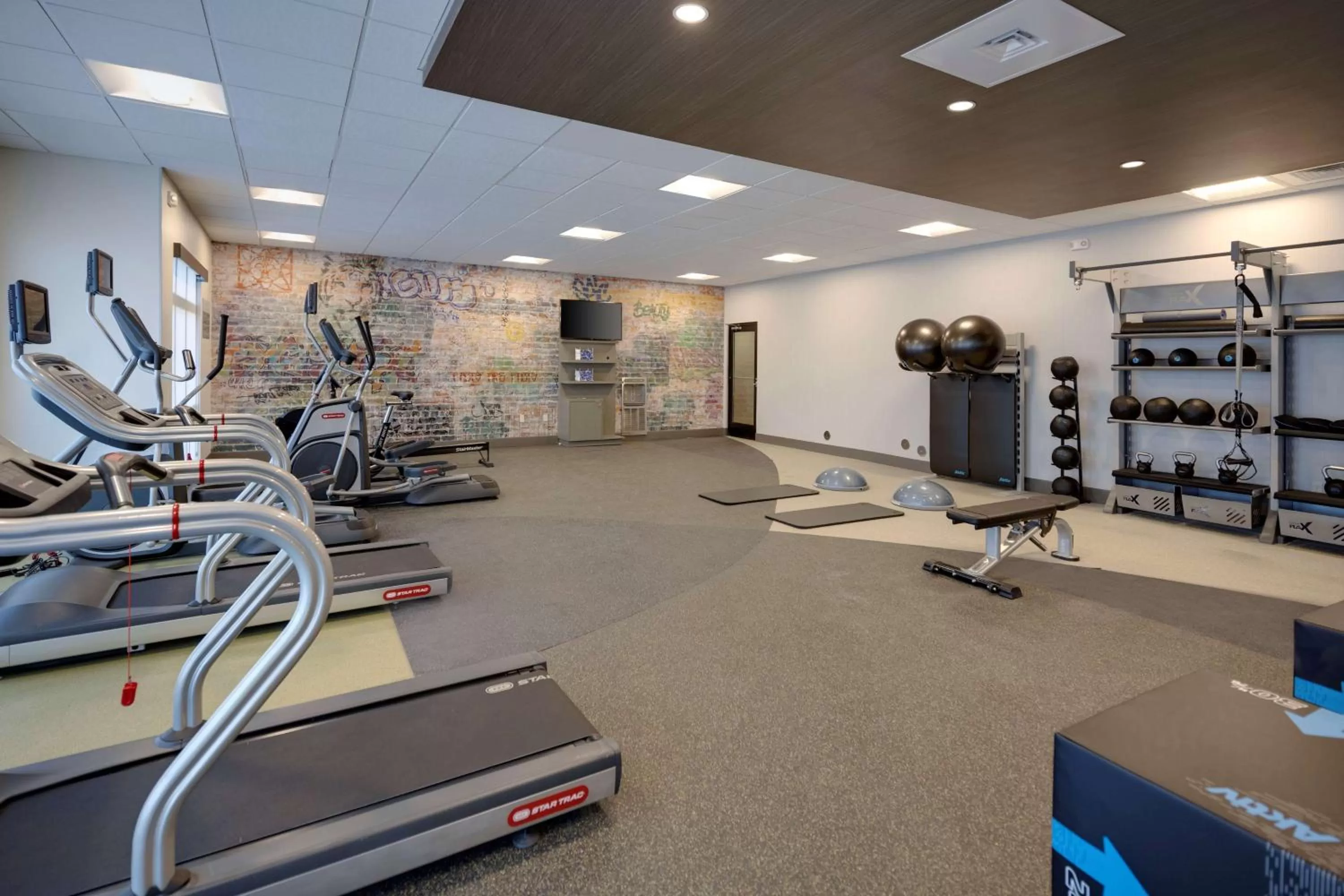 Fitness centre/facilities in Hilton Garden Inn Haymarket