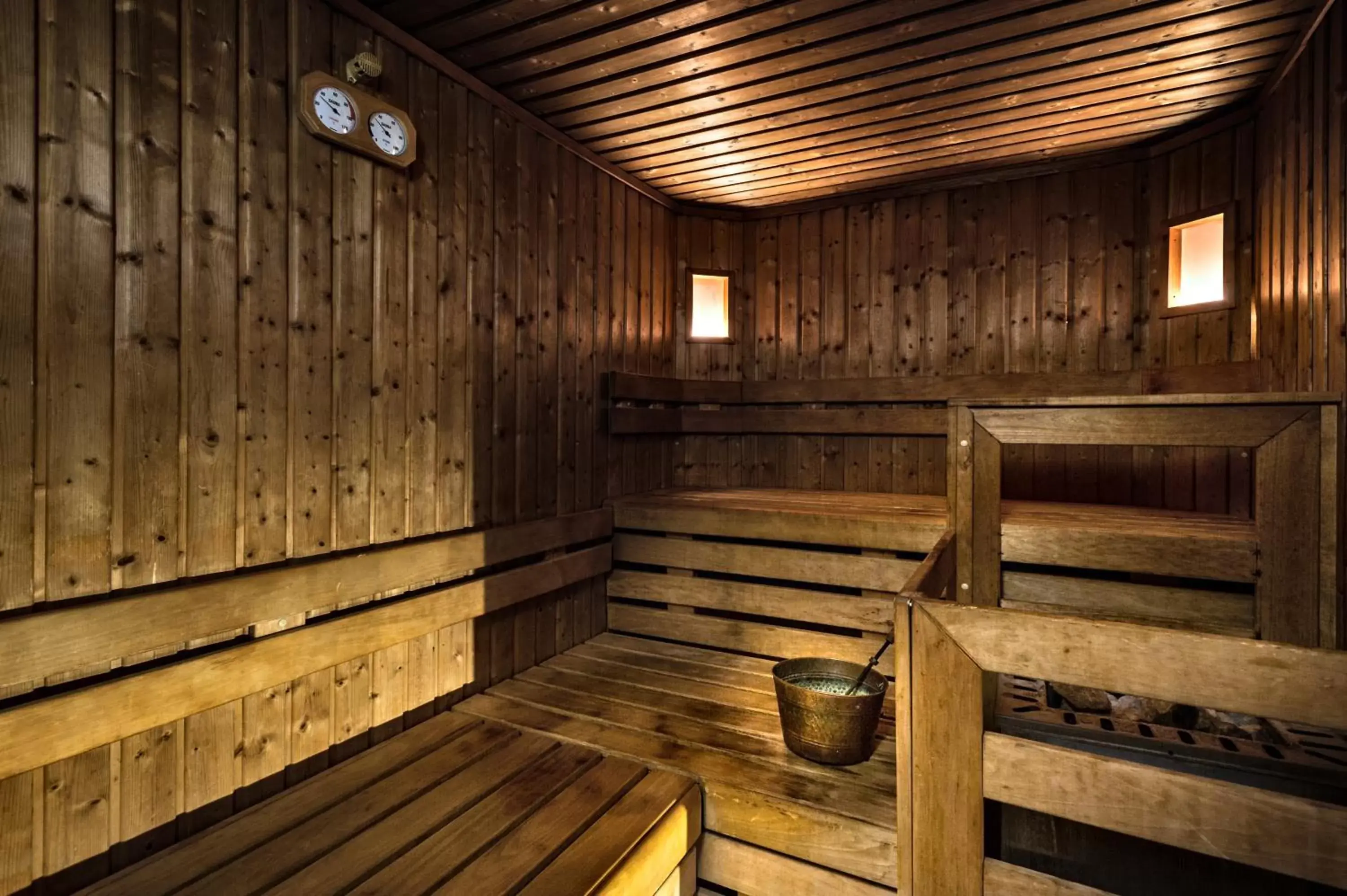 Sauna in Worldhotel Cristoforo Colombo