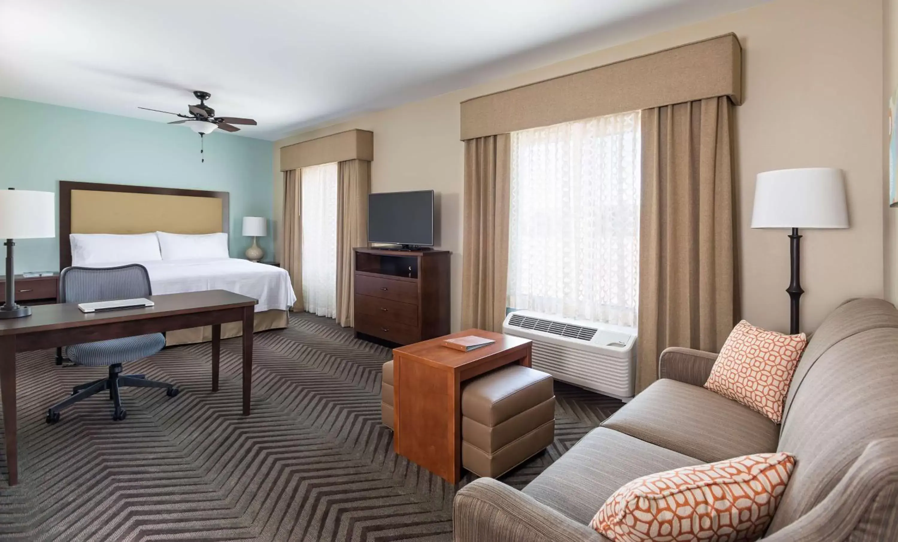 Living room, Seating Area in Homewood Suites by Hilton San Bernardino