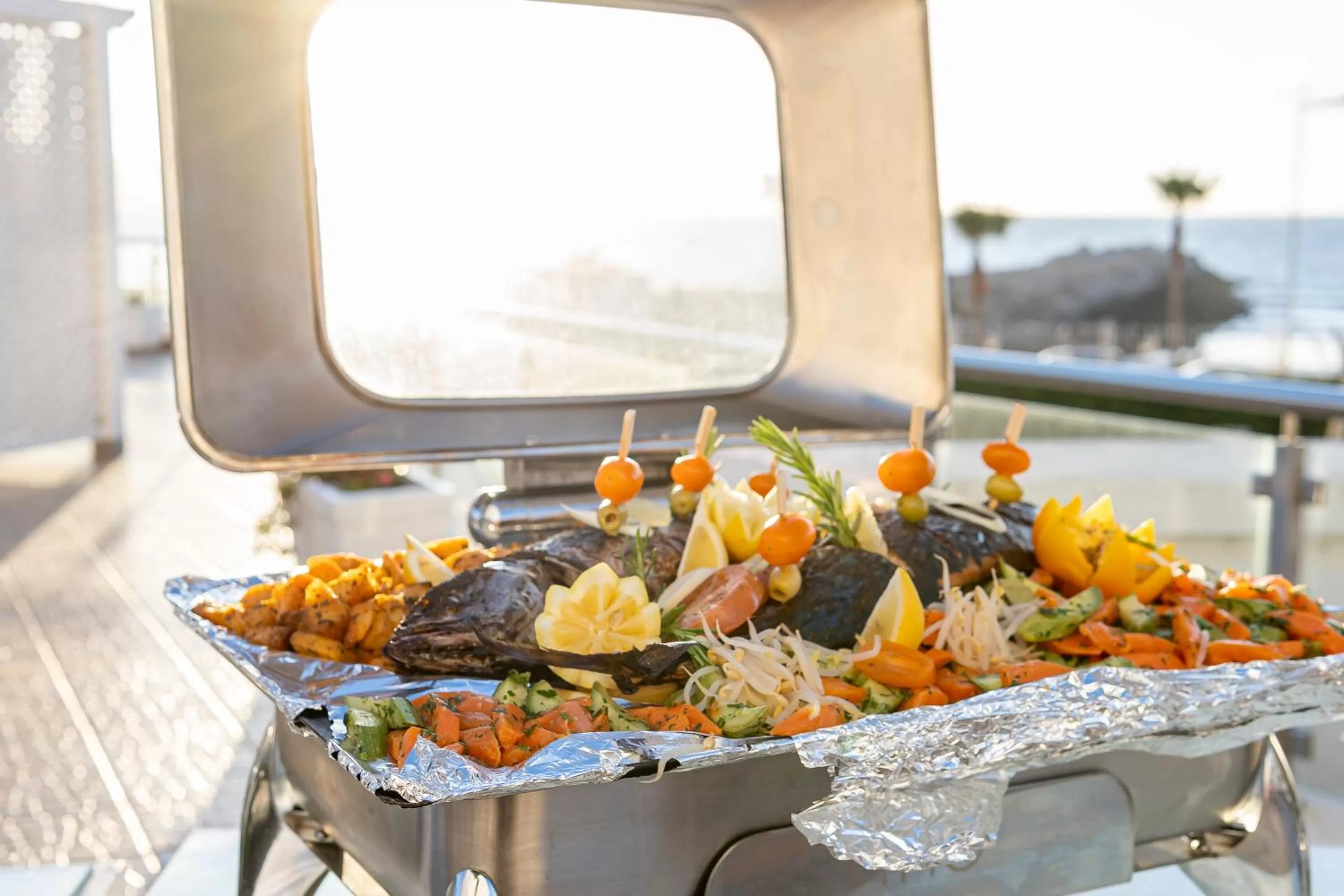 Food in Grand Mogador Sea View & Spa