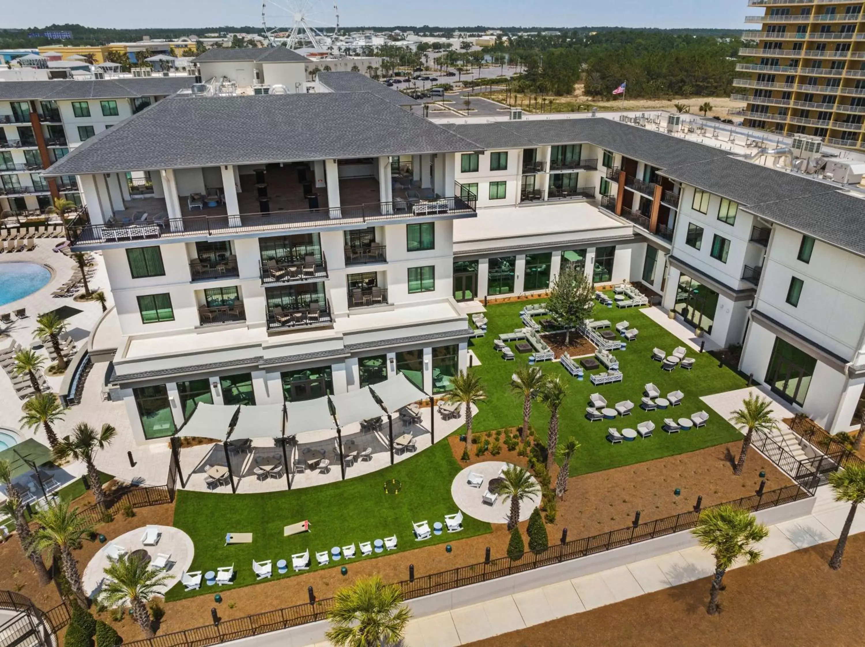 Property building, Bird's-eye View in Embassy Suites By Hilton Panama City Beach Resort