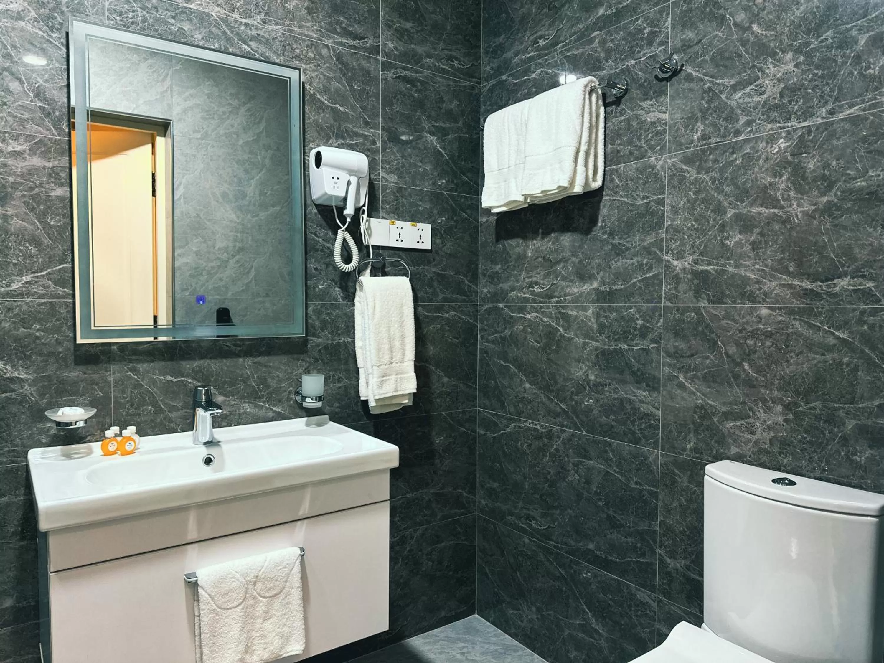 Shower in Garnet Hotel Tashkent