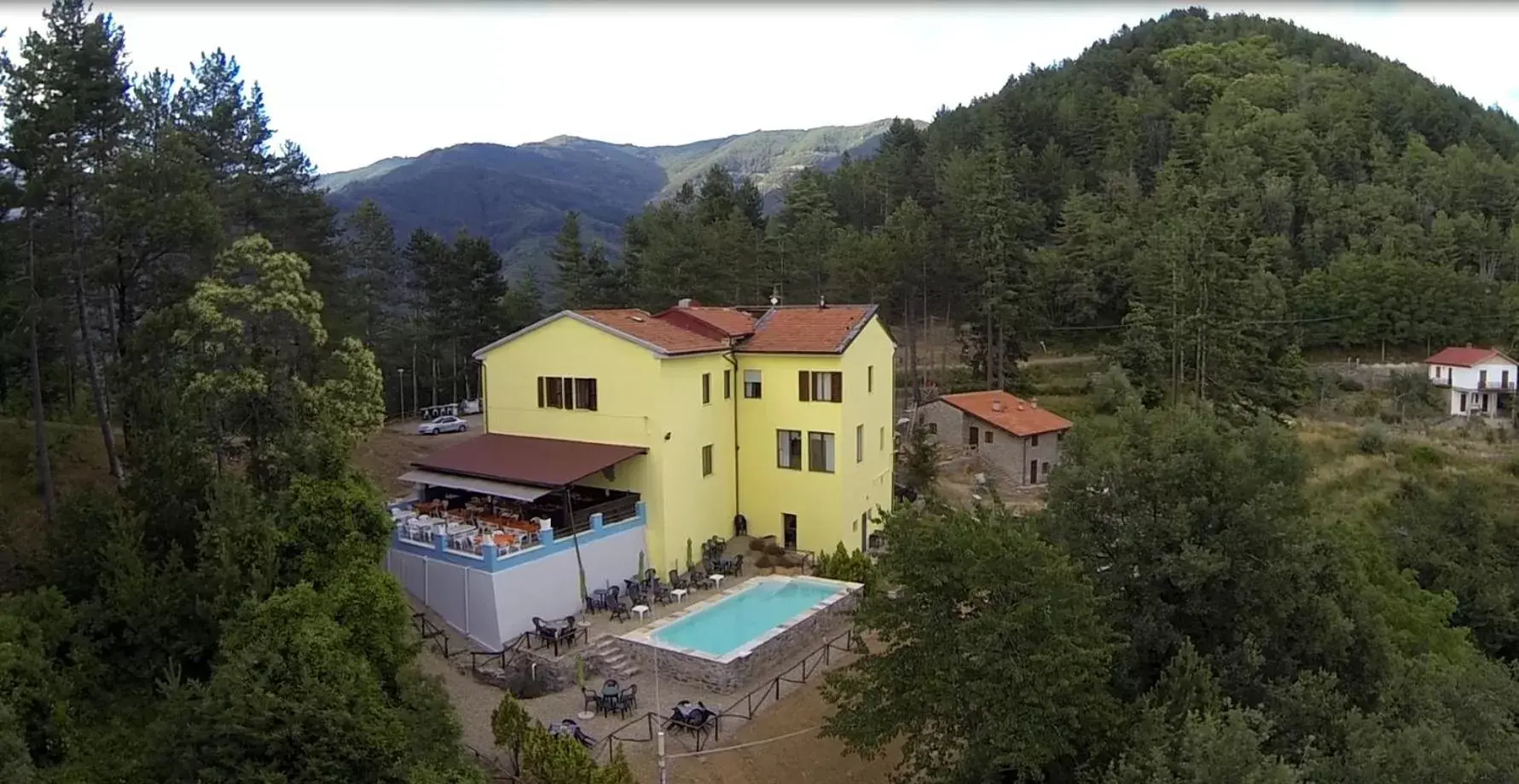 Pool View in Hotel Le 3 Fonti