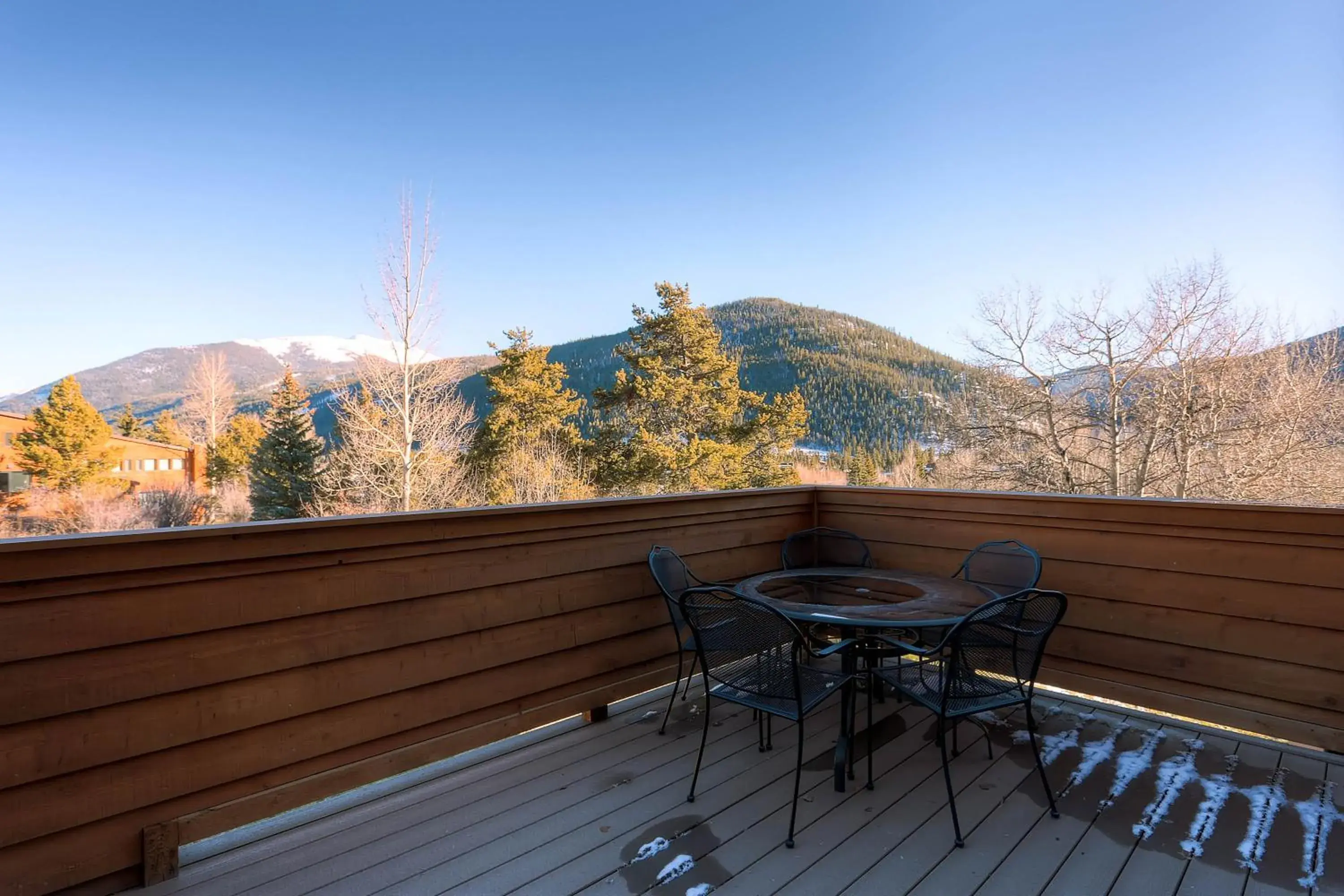 Balcony/Terrace, Patio/Outdoor Area in Aspen Ridge Condominiums by Keystone Resort