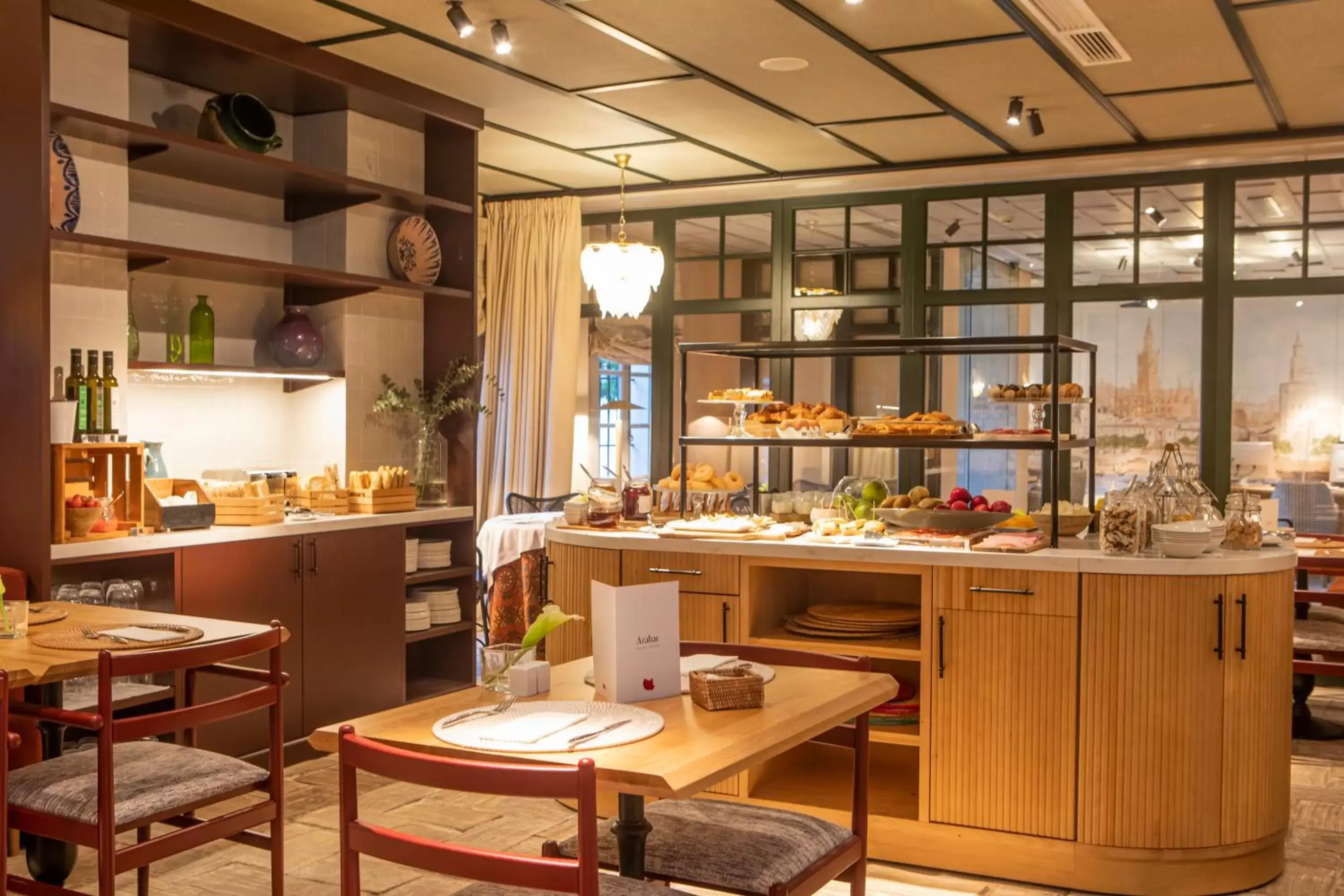 Breakfast in Hospes Las Casas del Rey de Baeza, a Member of Design Hotels Breakfast in Hospes Las Casas del Rey de Baeza, a Member of Design Hotels