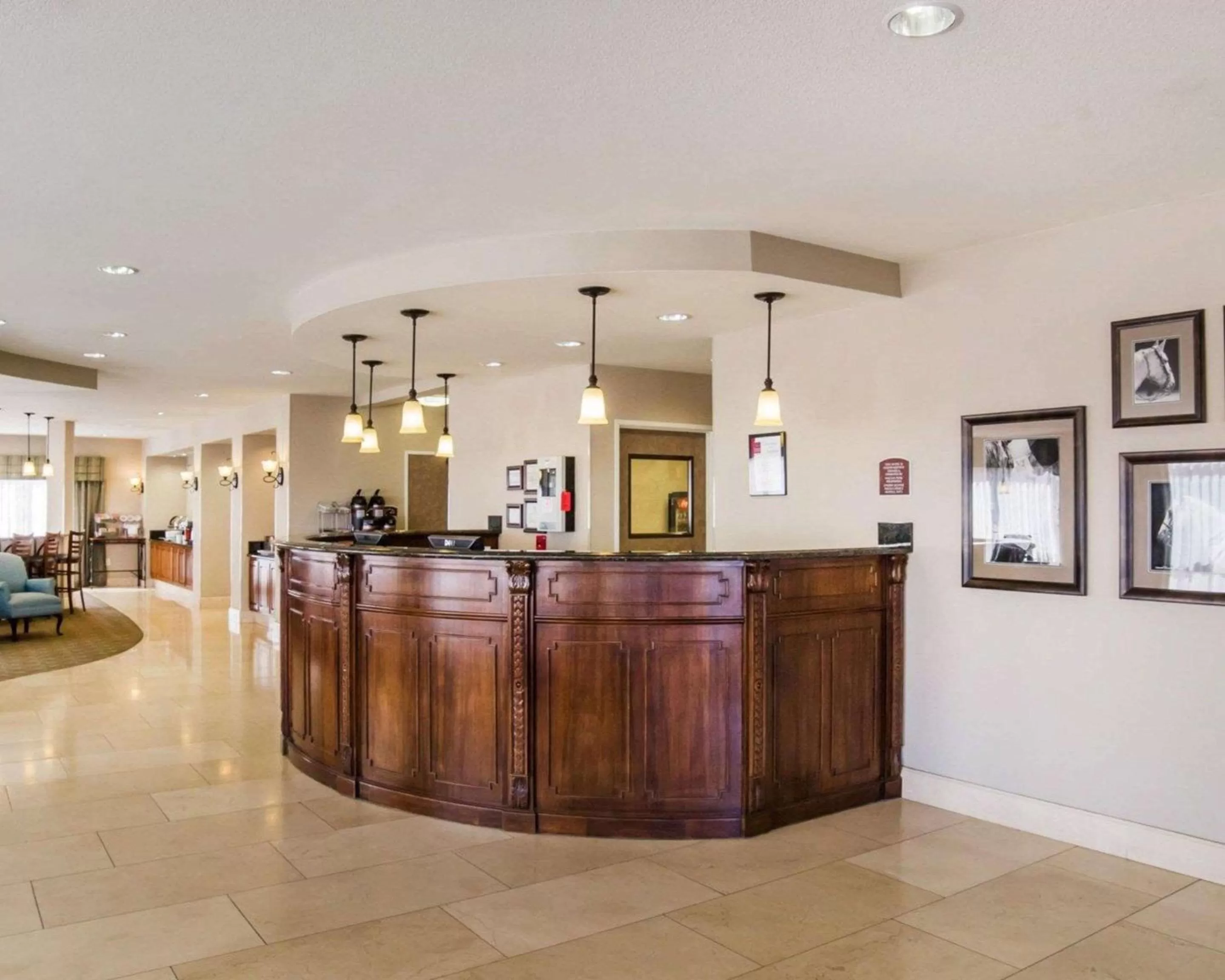 Lobby or reception in Comfort Suites Fernley