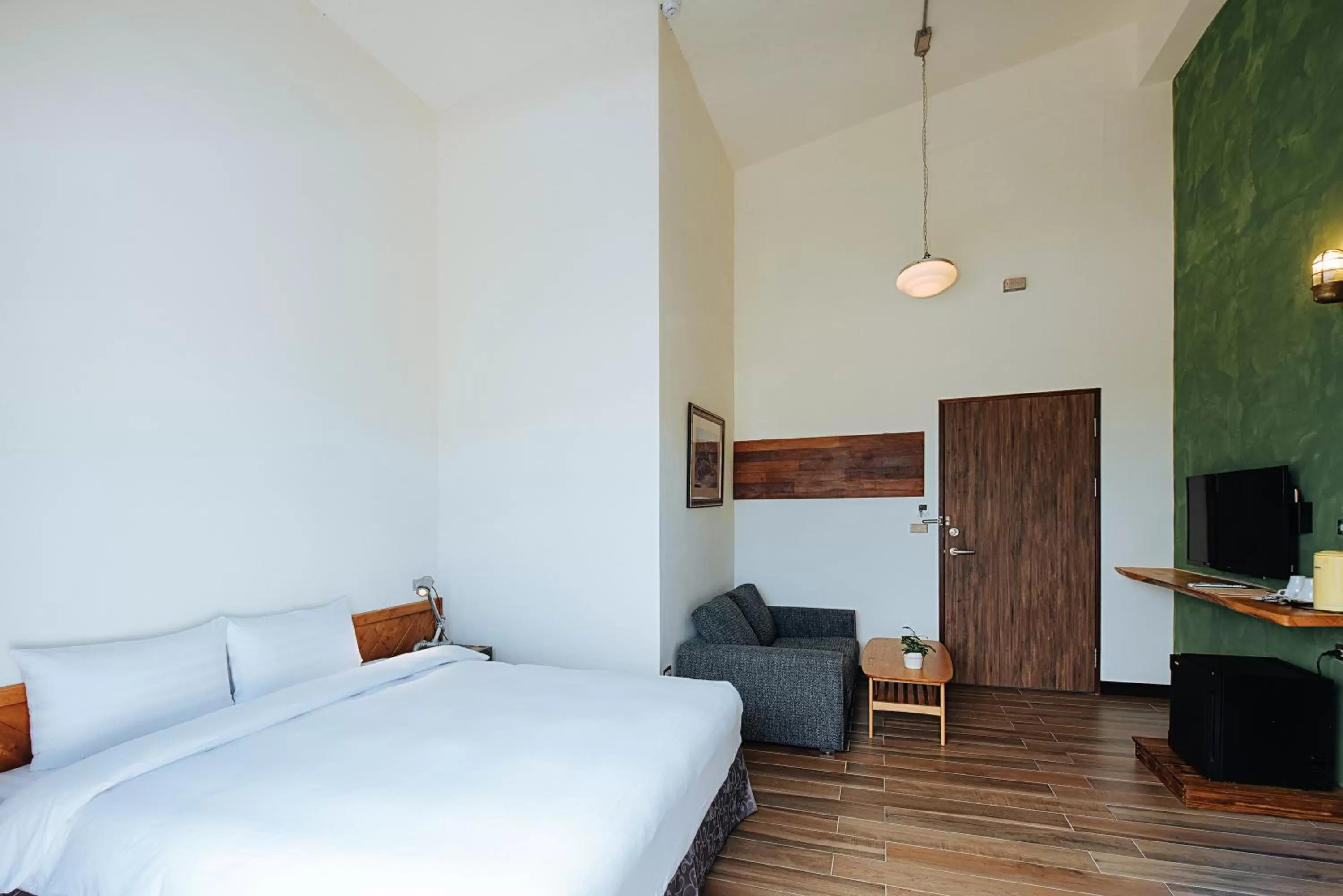 Bed in Chillax Inn B&B 恆春鬆塊民宿