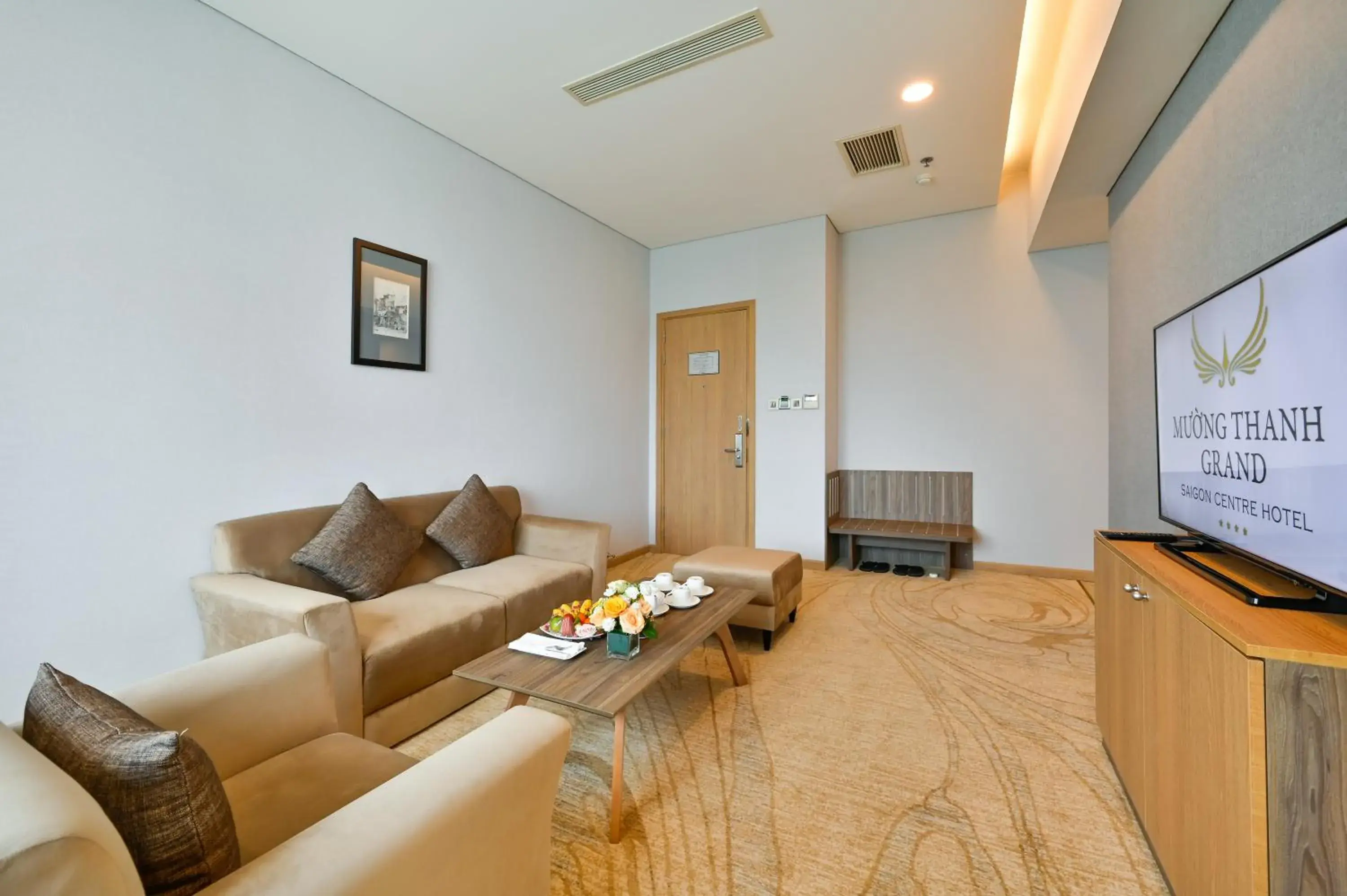 Living room, Seating Area in Muong Thanh Grand Saigon Centre Hotel