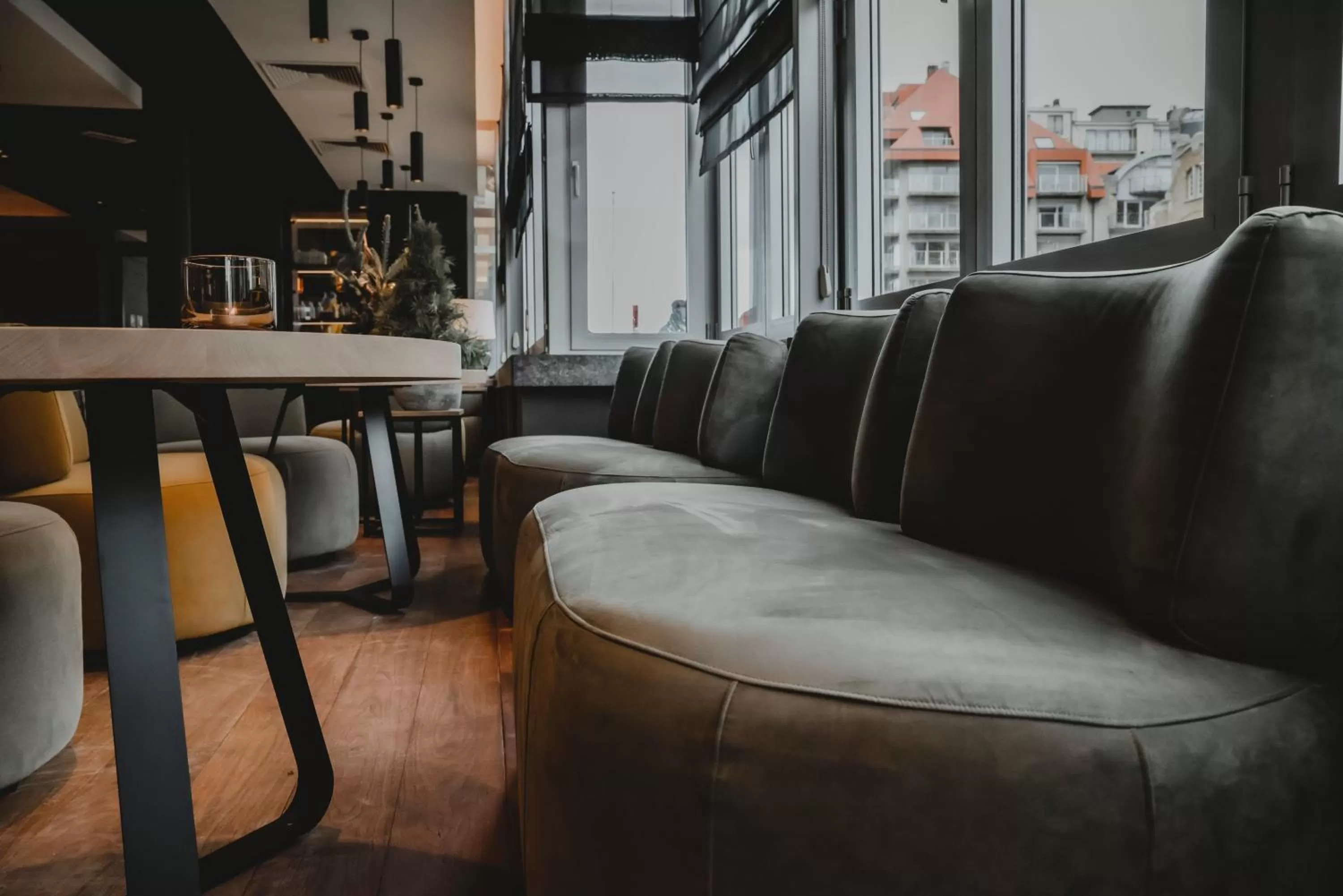 Lounge or bar in Cosmopolite Hotel Nieuwpoort-Bad