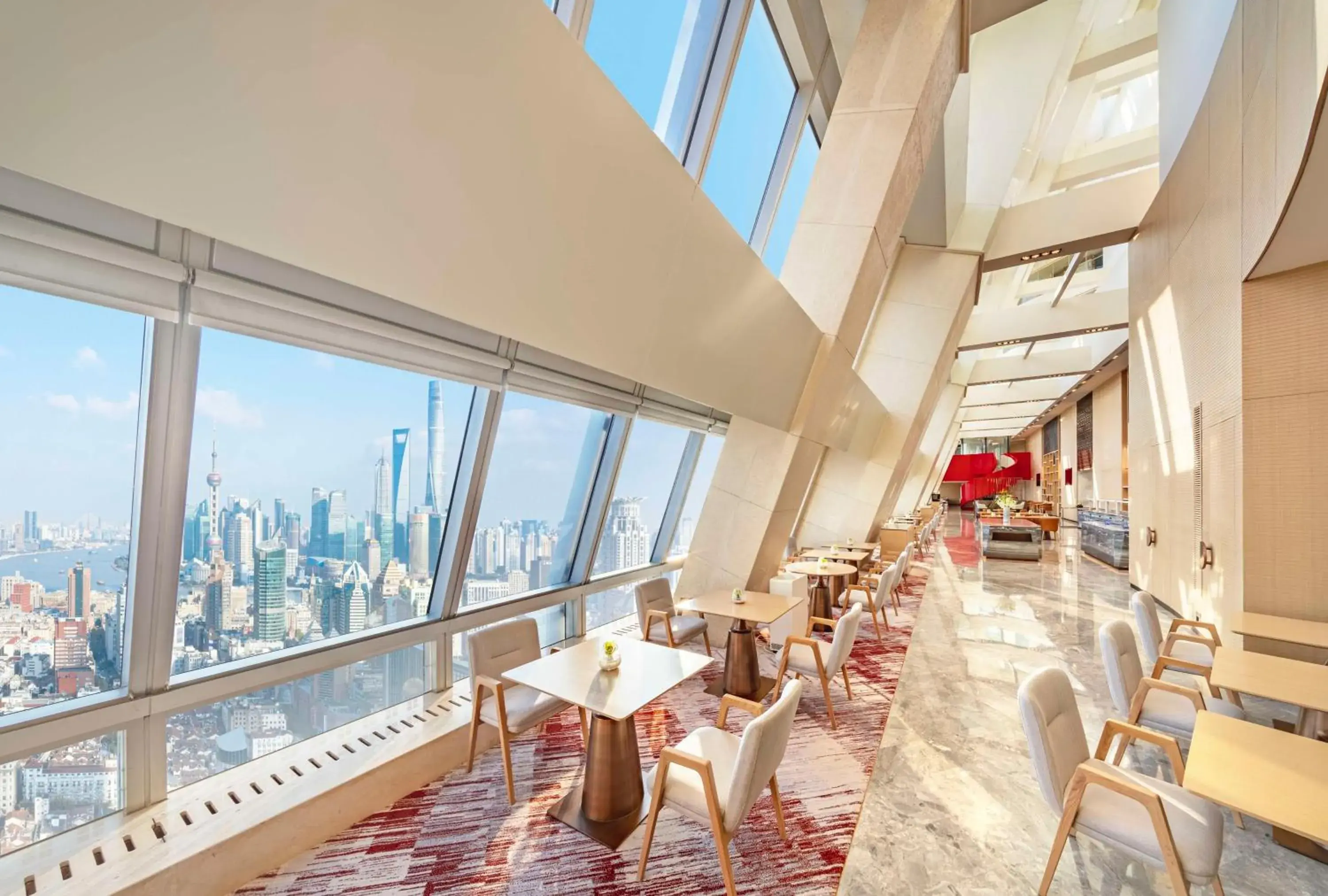 Lounge or bar in Conrad Shanghai Lounge or bar in Conrad Shanghai