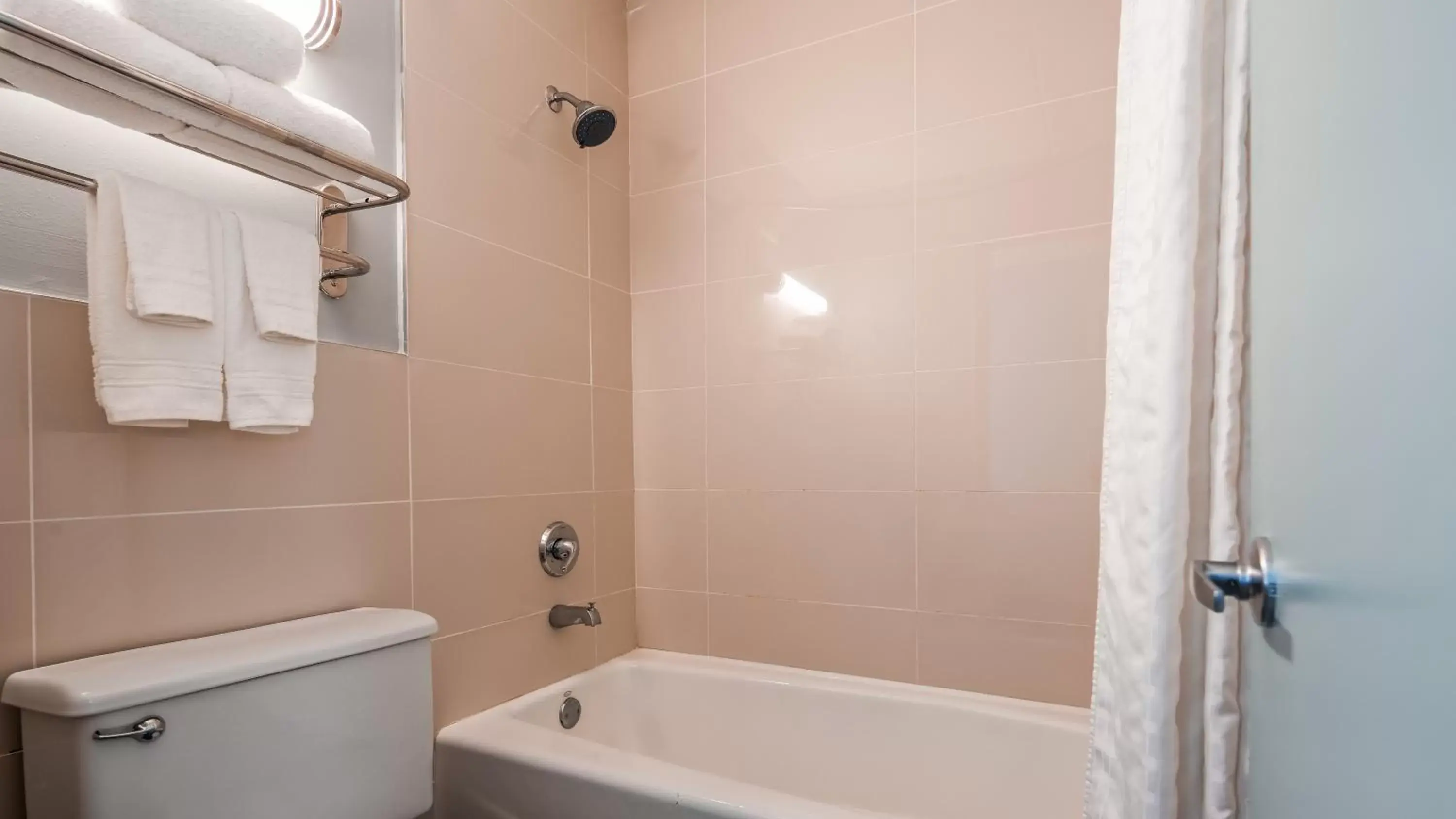 Shower, Bathroom in SureStay Hotel by Best Western Jacksonville South