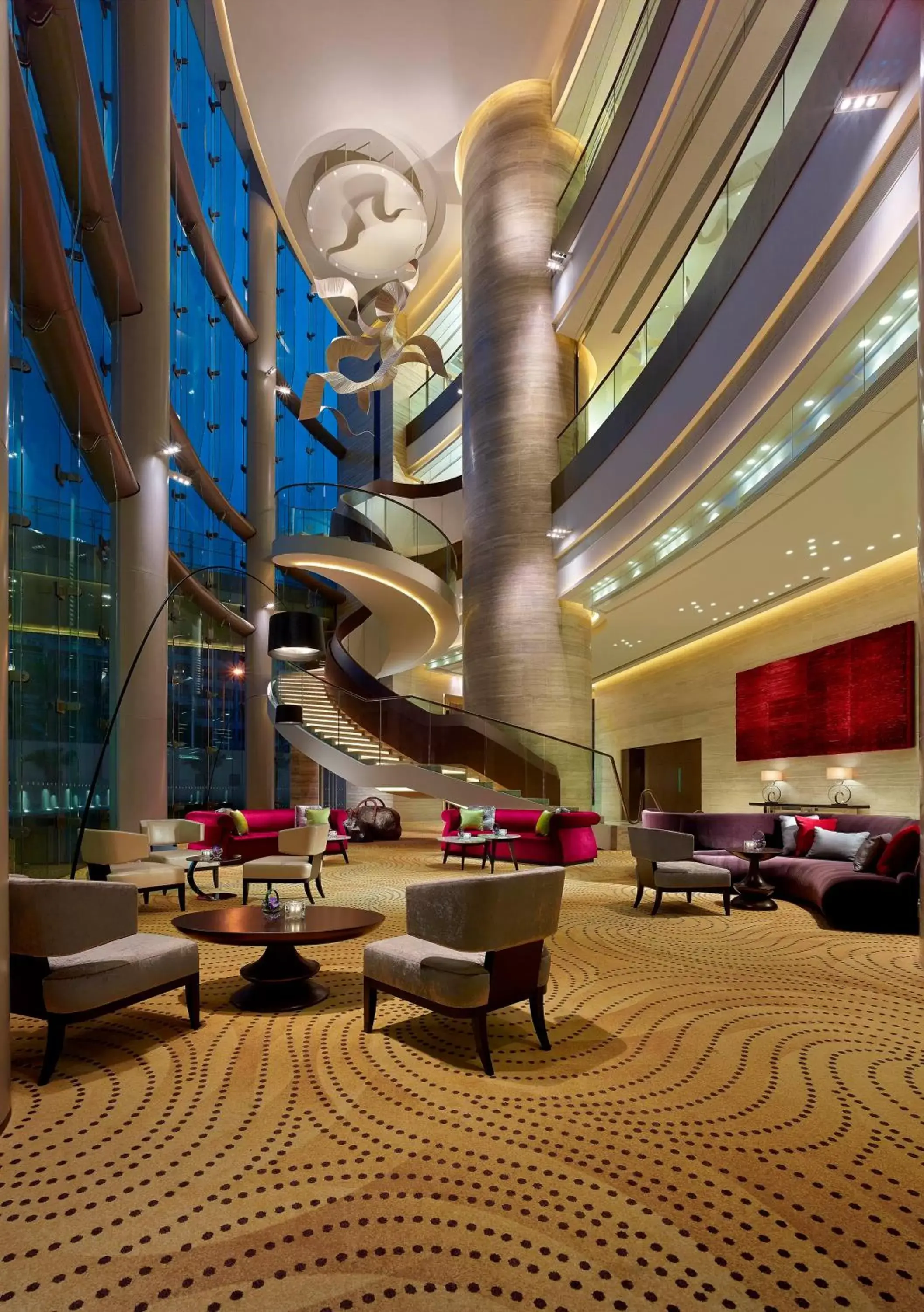 Property building, Lobby/Reception in Crowne Plaza Hong Kong Kowloon East, an IHG Hotel