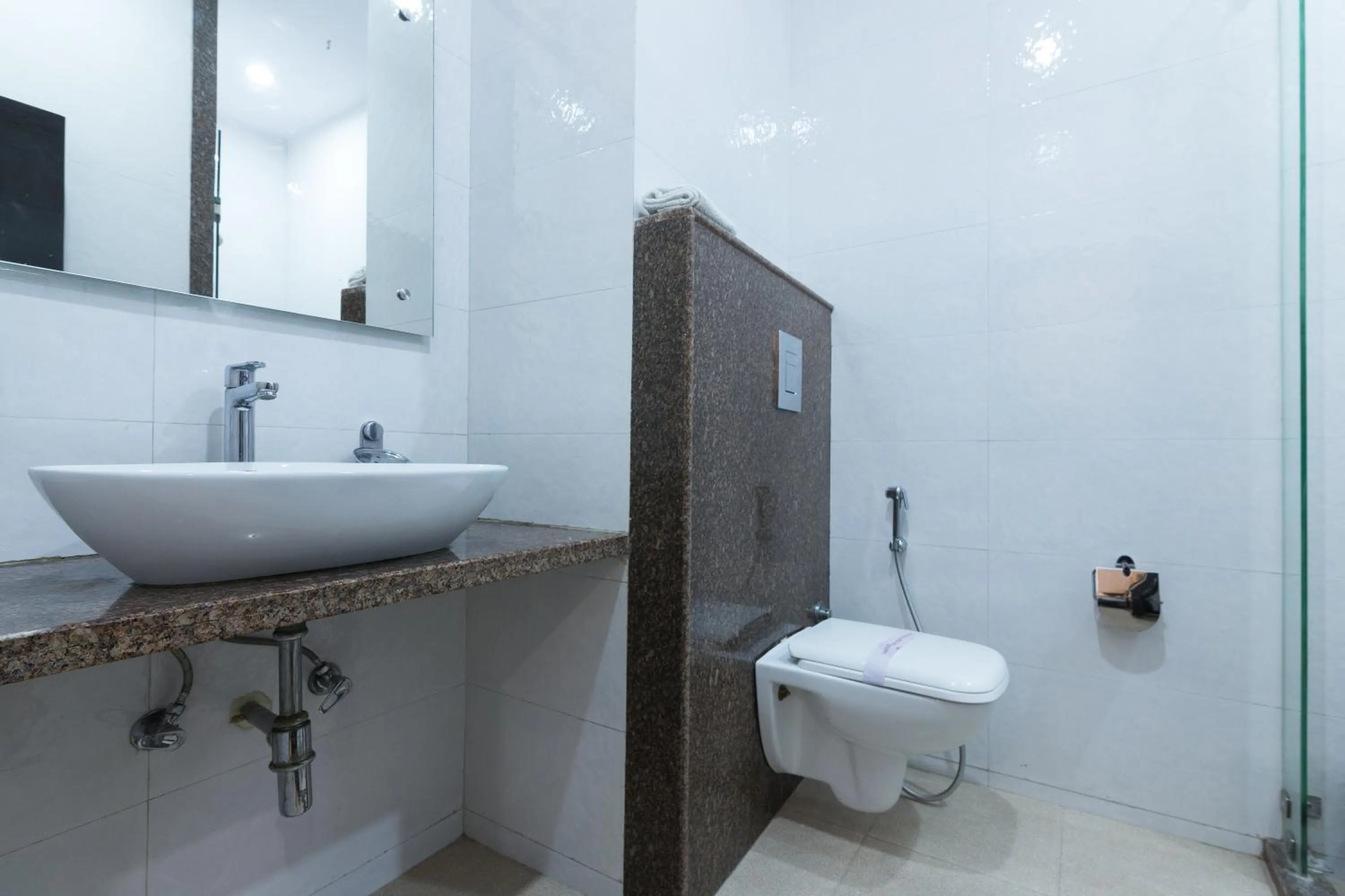 Bathroom in Rupam Hotel