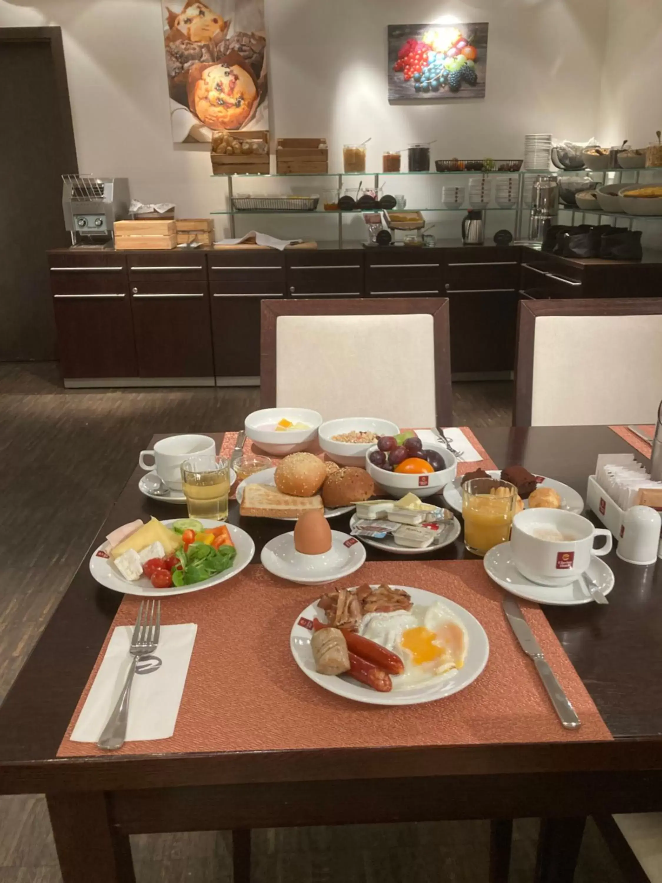 Breakfast in Clarion Hotel Prague City