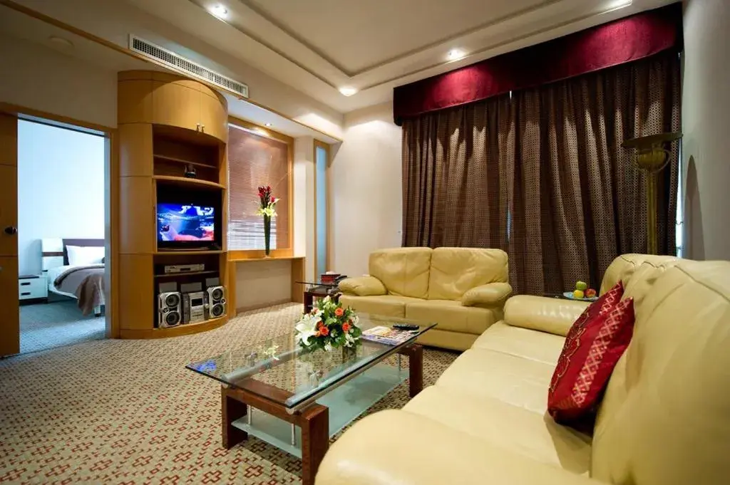 Seating Area in One Pavilion Luxury Serviced Apartments