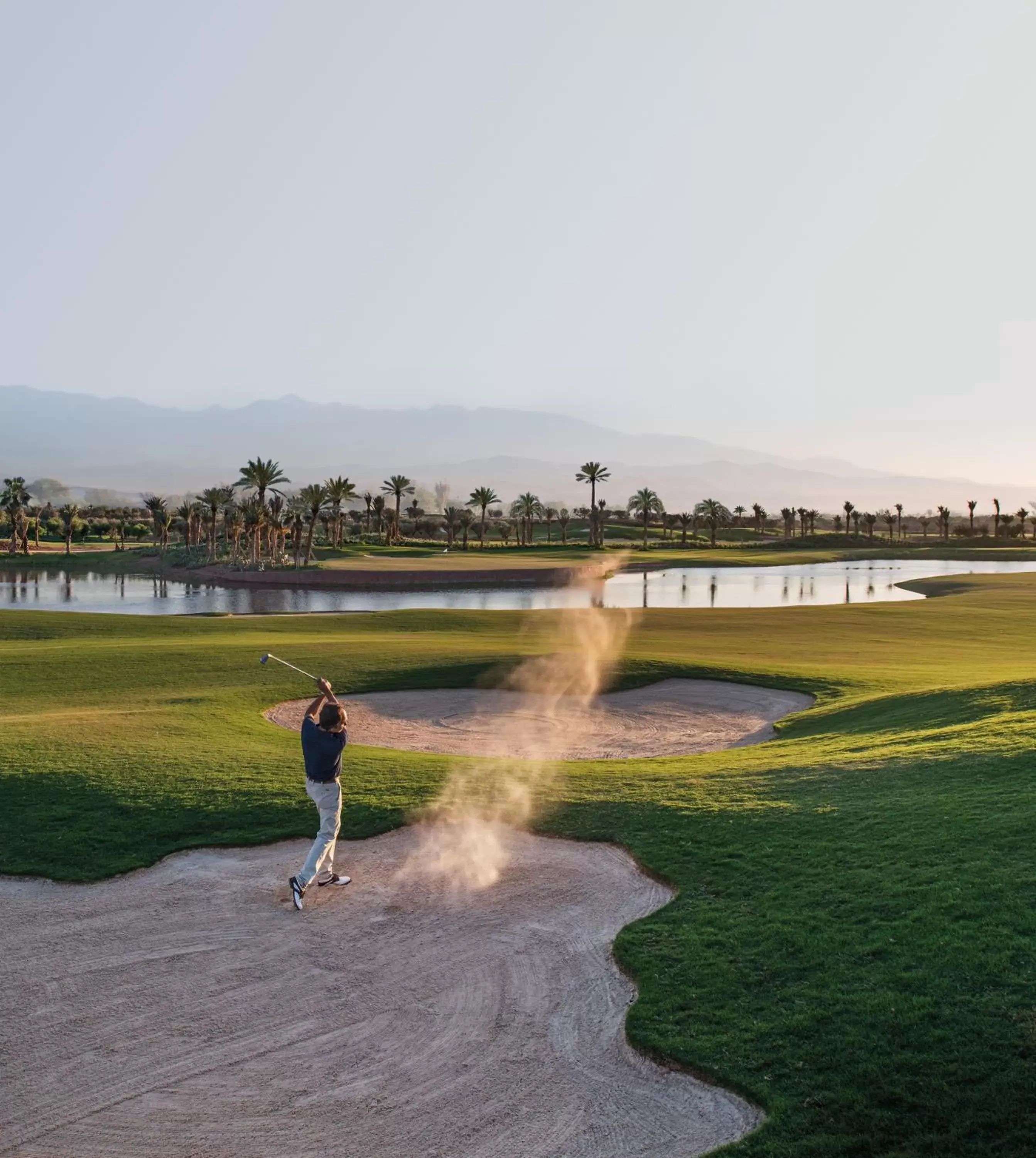 Golfcourse in Fairmont Royal Palm Marrakech