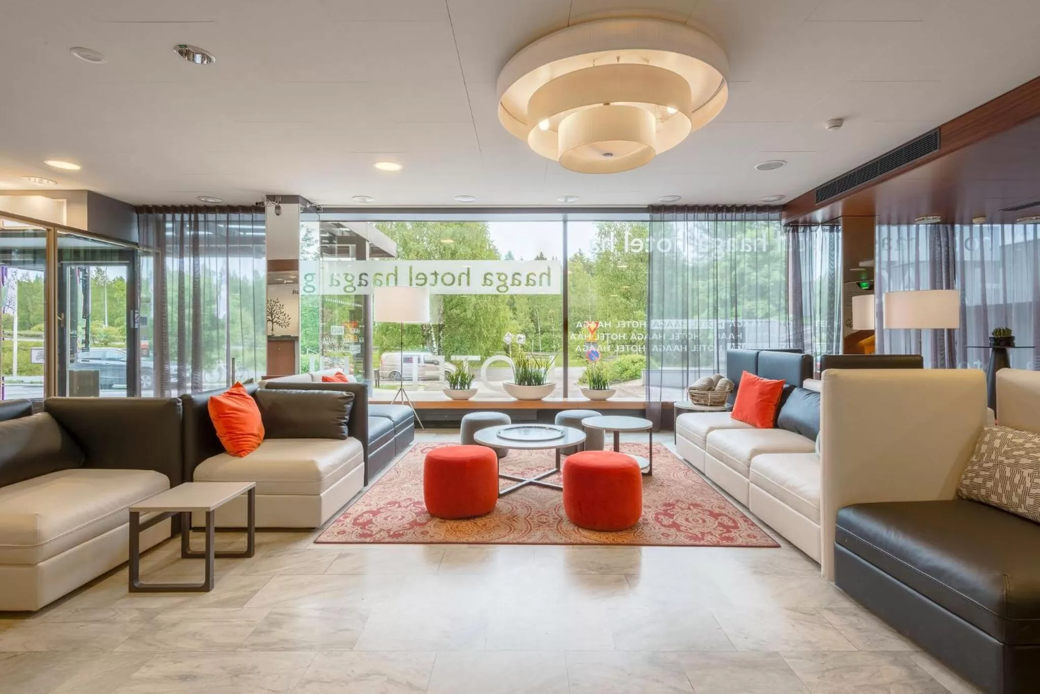 Lobby or reception in Hotel Haaga Central Park