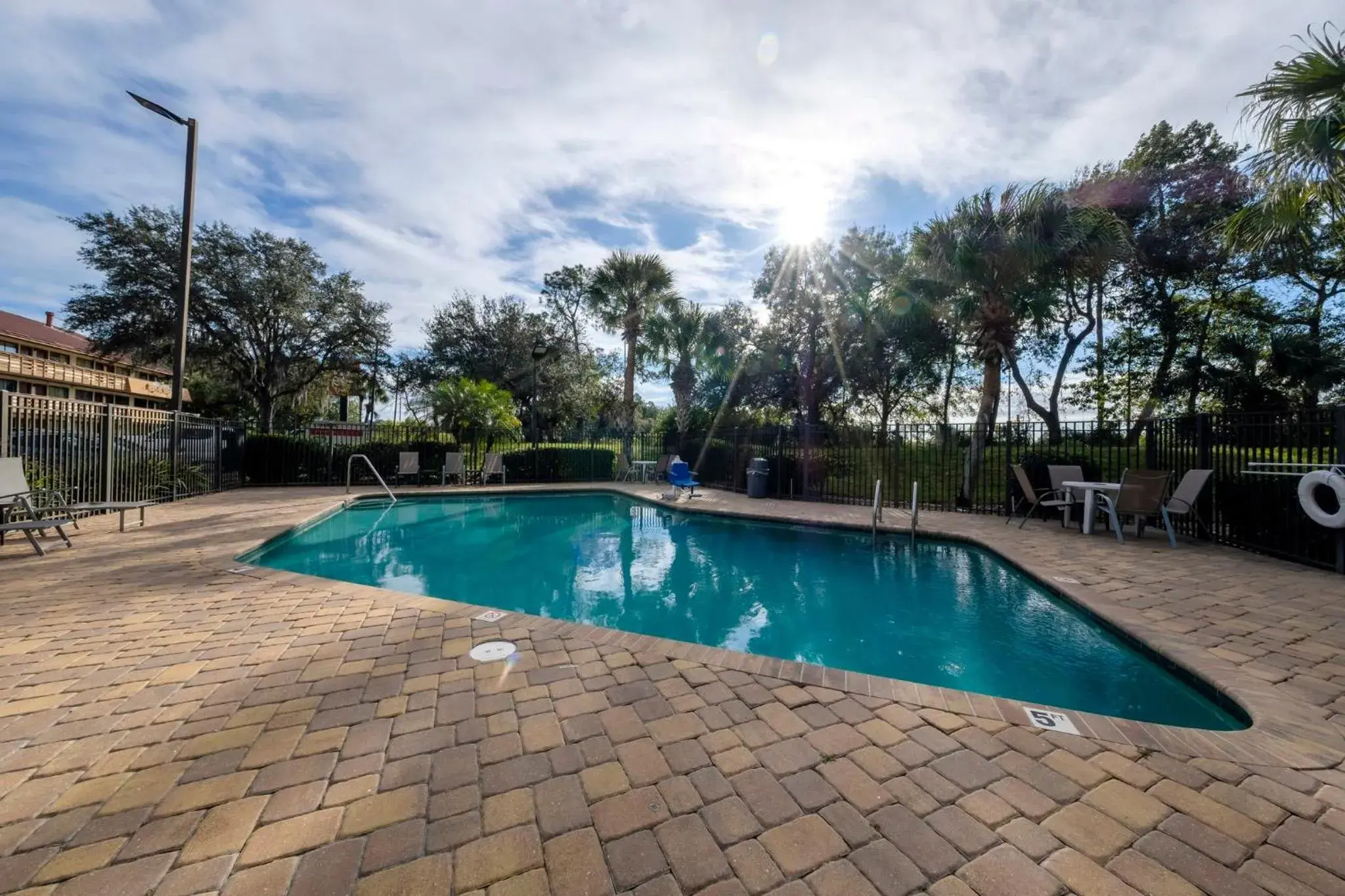 Swimming Pool in Red Roof Inn Tampa - Brandon