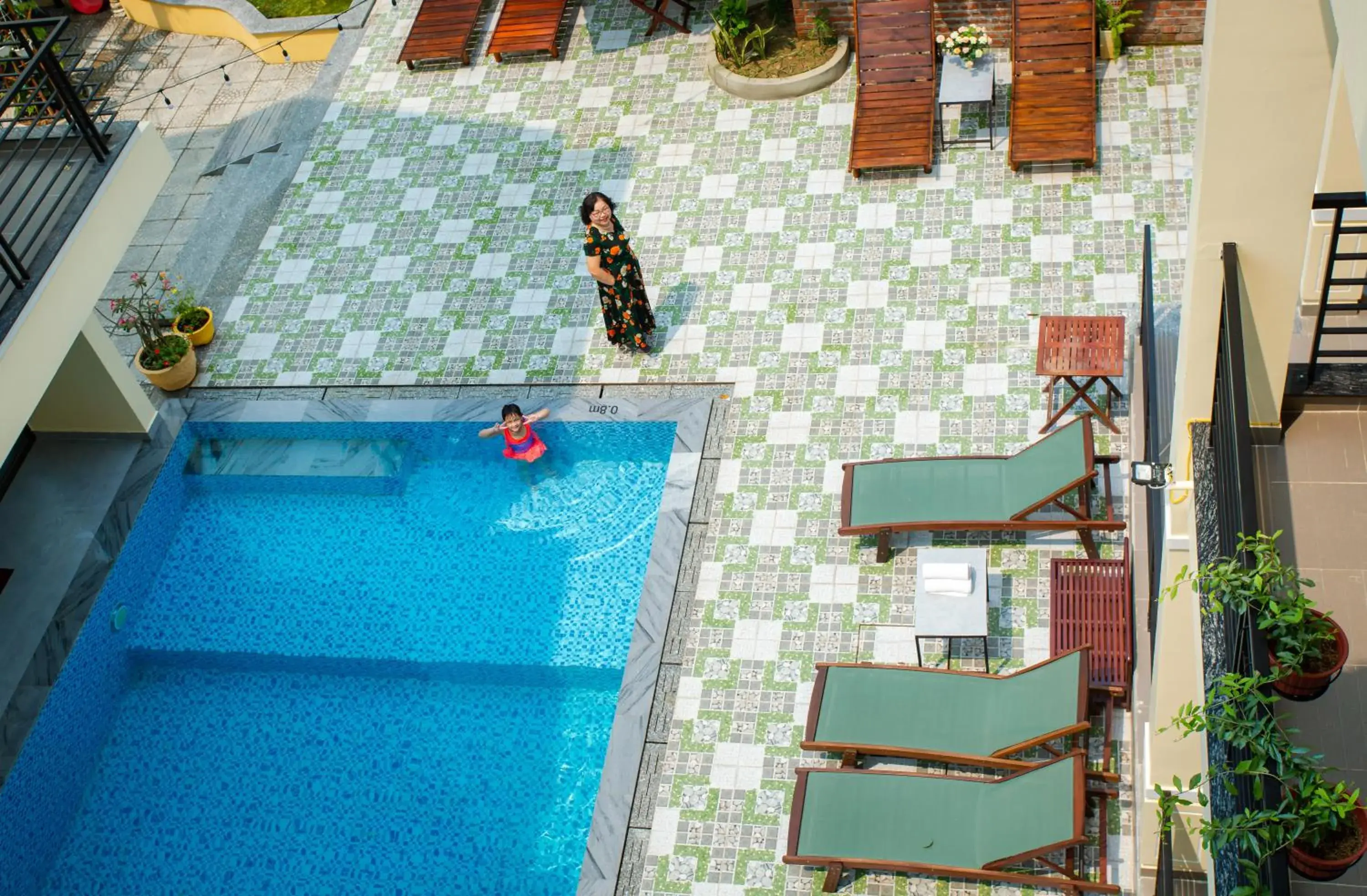 Day, Pool View in Windbell Villa Hoi An