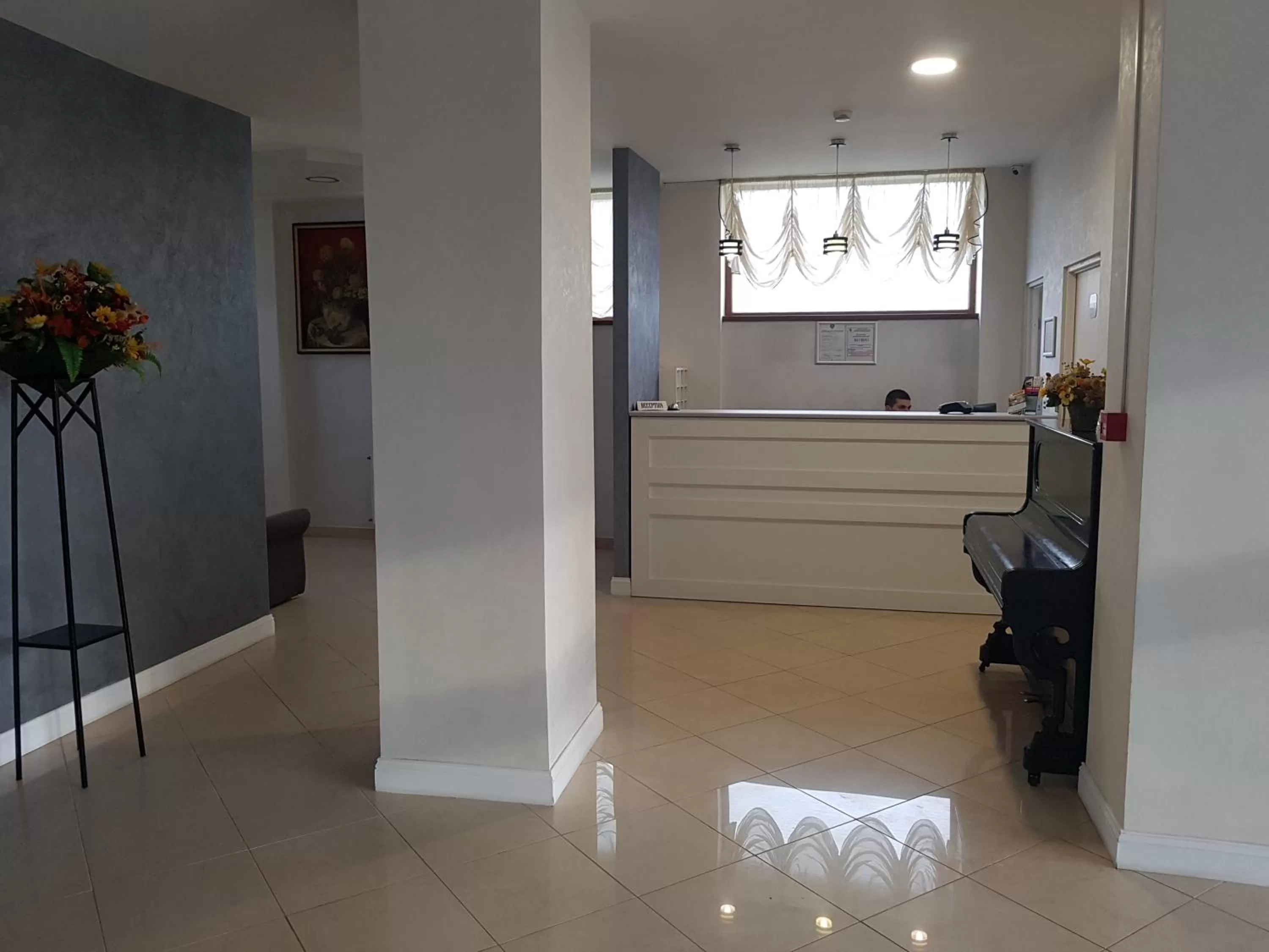 Lobby or reception in Hotel Edelweiss