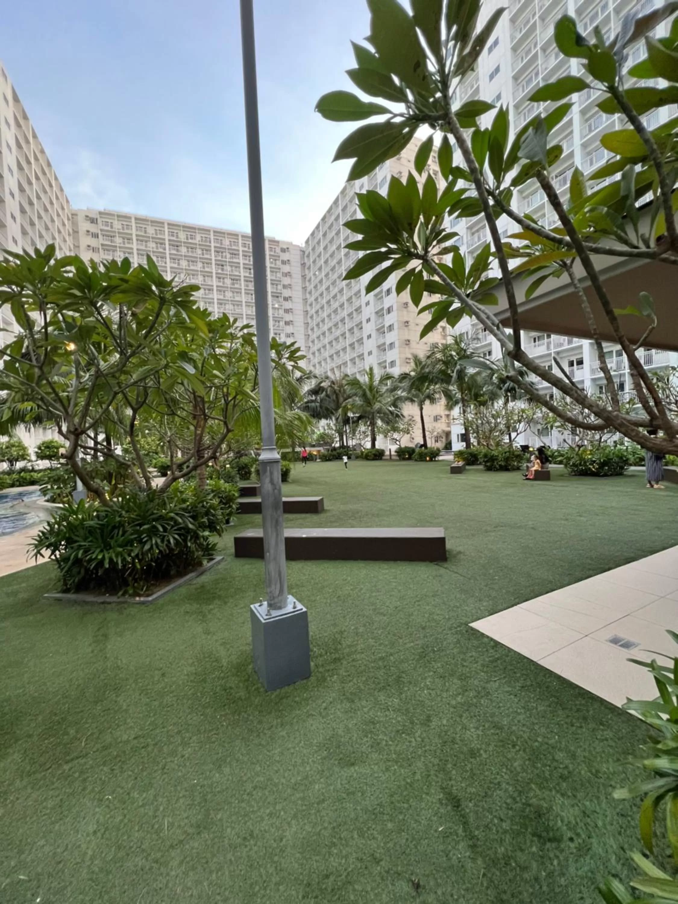 Garden in Yam Staycation Shore Residences