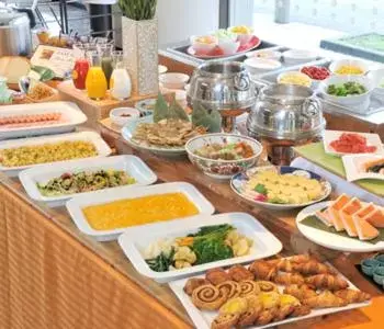 Buffet breakfast in Hotel New Otani Takaoka