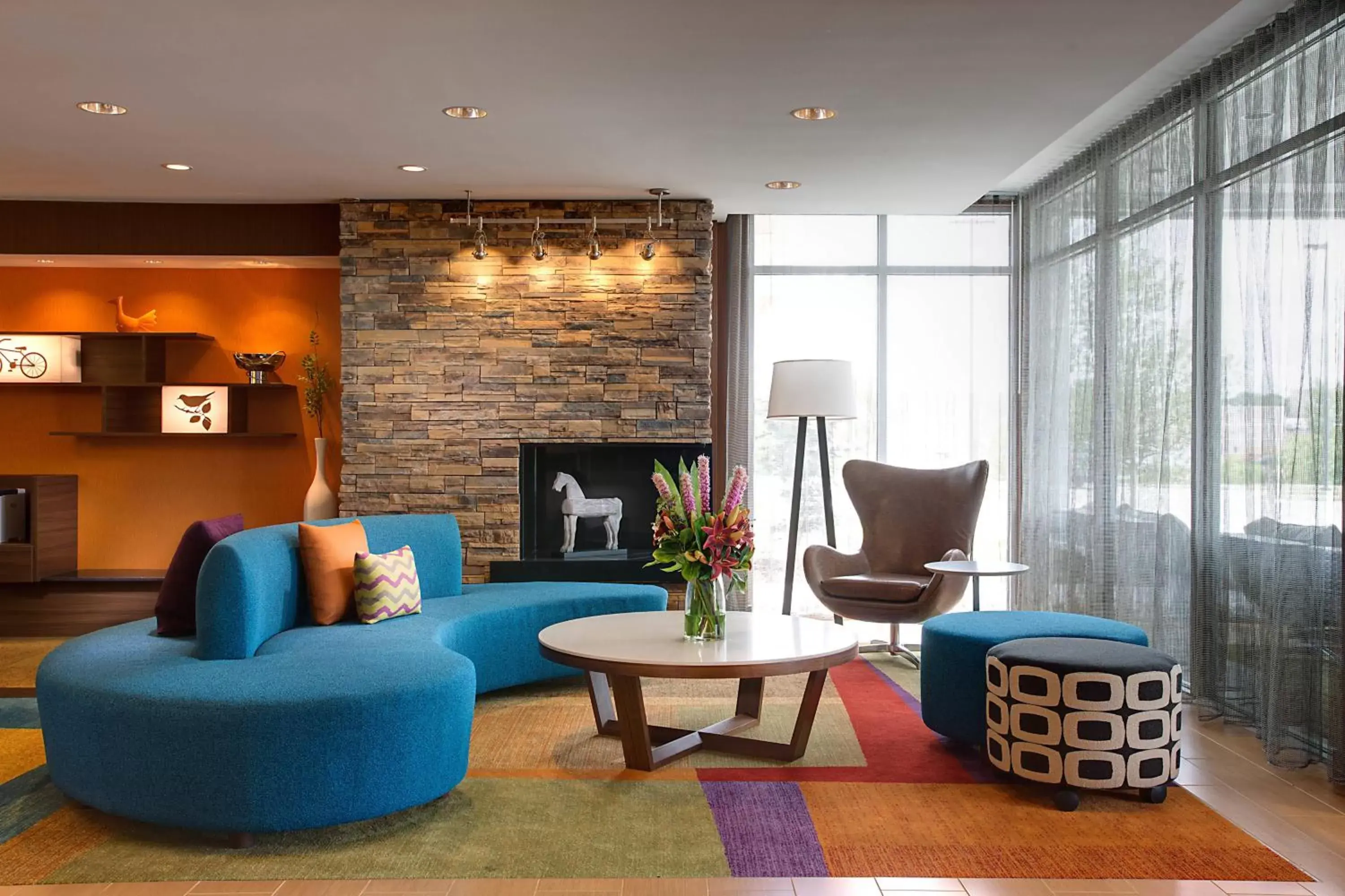Lobby or reception, Seating Area in Fairfield Inn & Suites by Marriott Dallas West/I-30