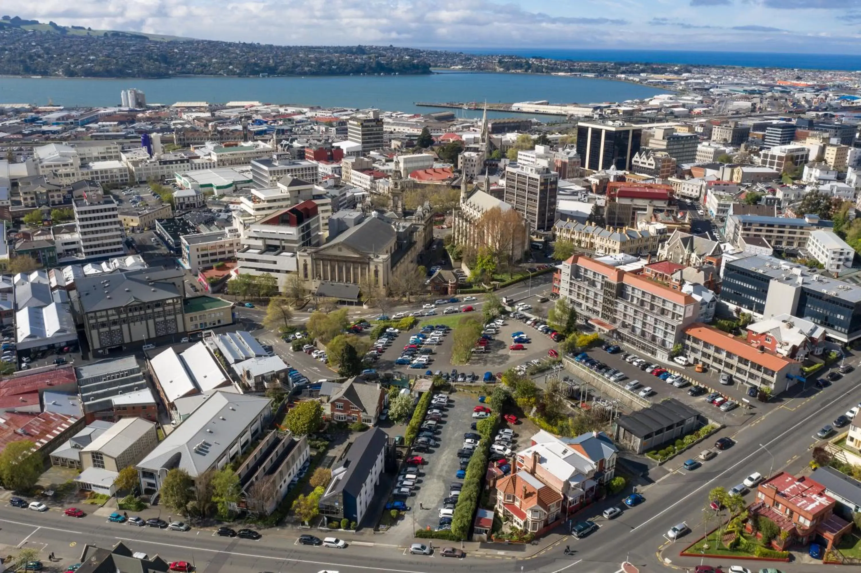 Neighbourhood, Bird's-eye View in Kingsgate Hotel Dunedin