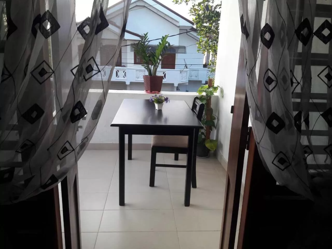 Balcony/Terrace in Dedunu Home Bentota