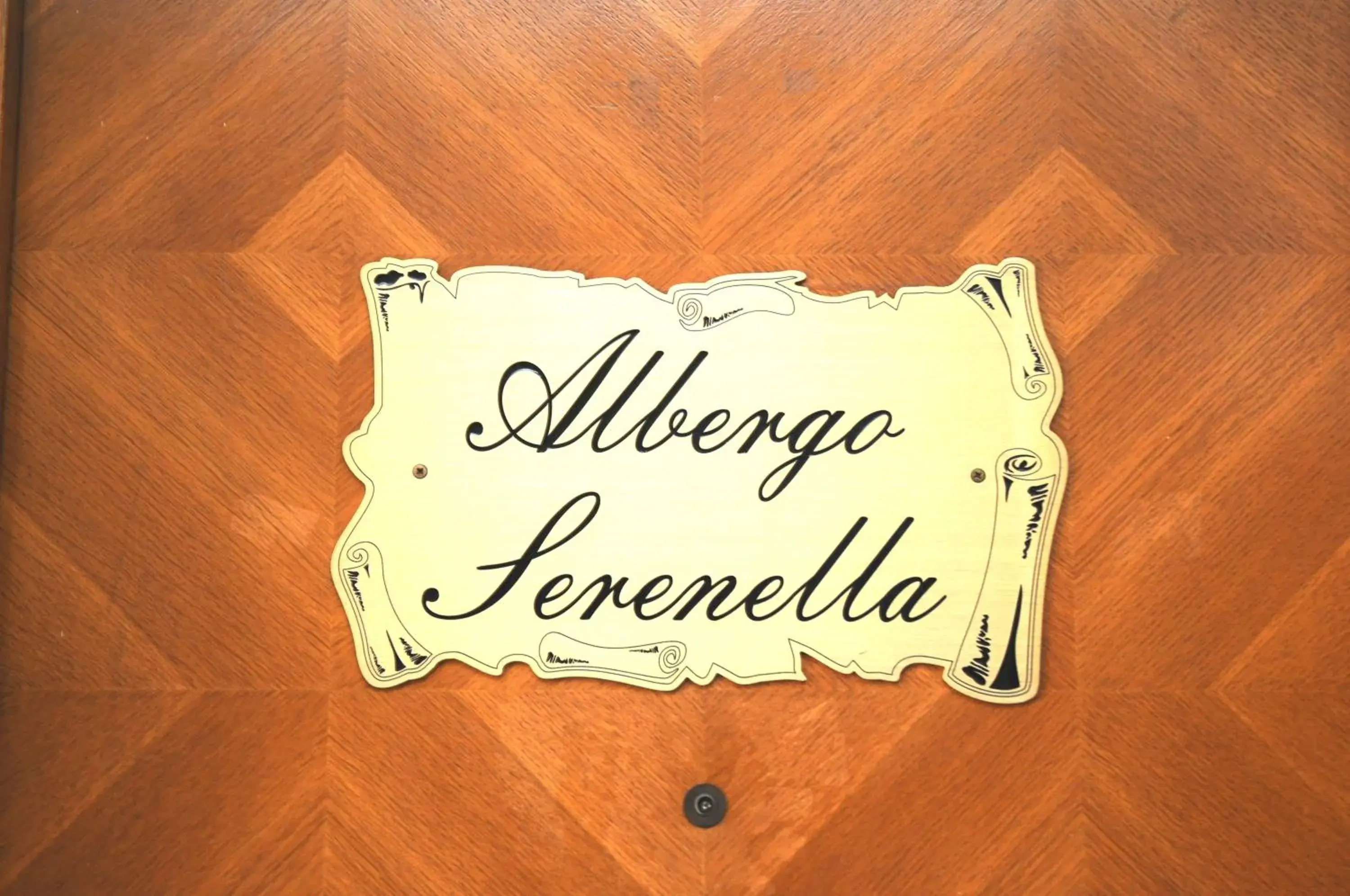 Logo/Certificate/Sign in Hotel Serenella