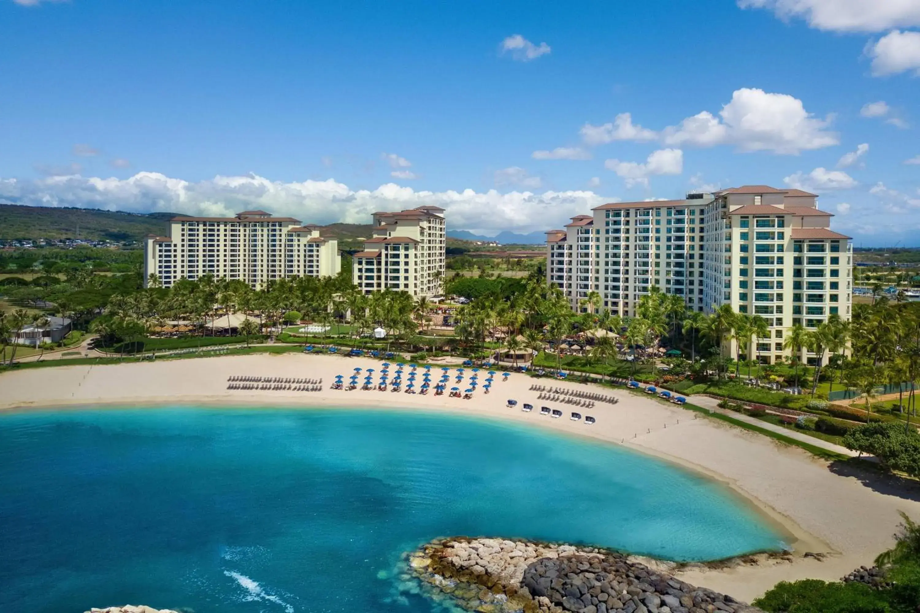 Property building, Bird's-eye View in Marriott's Ko Olina Beach Club