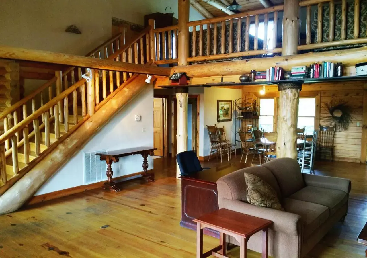 Seating Area in The Smoke House Lodge