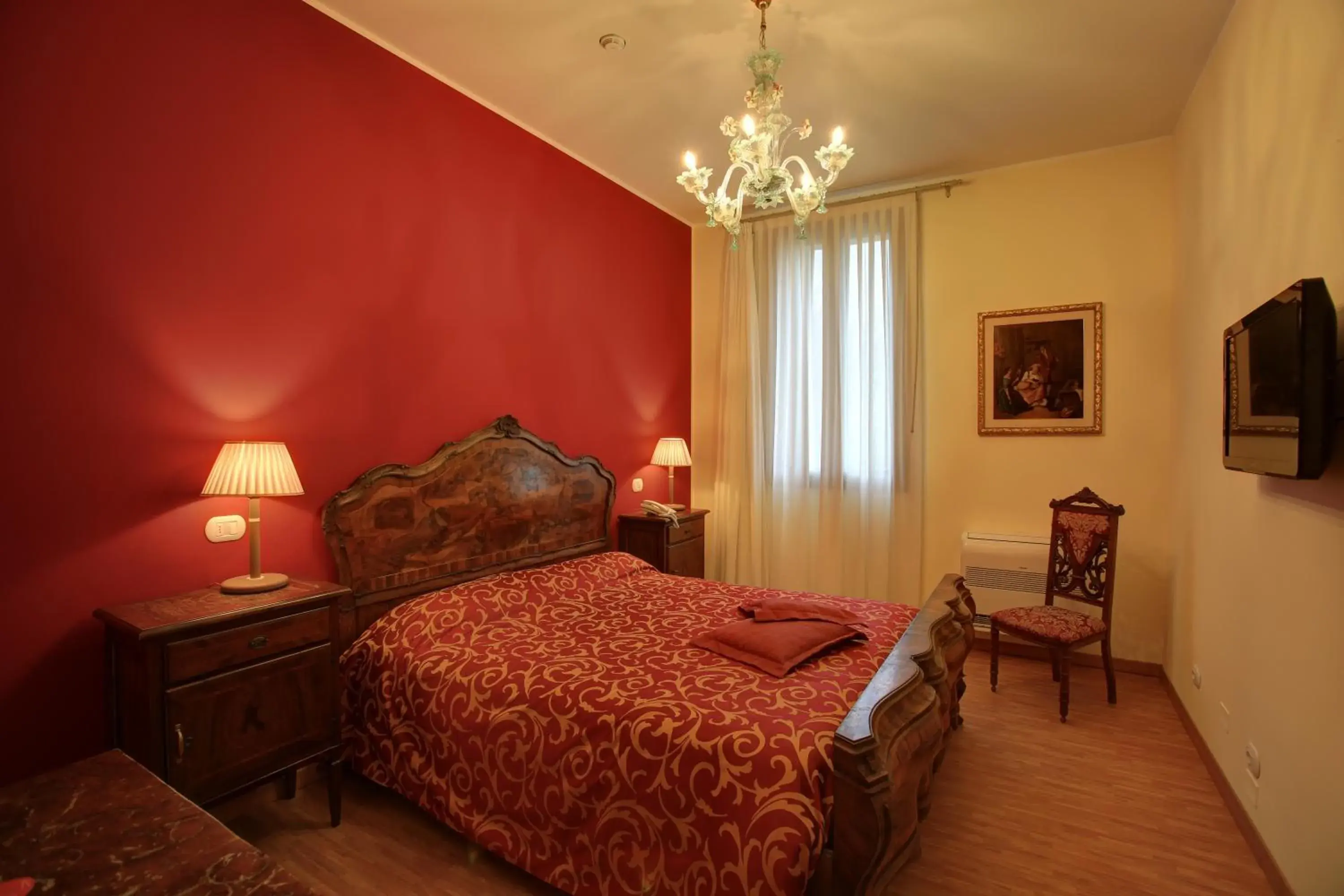 Bed in Hotel Villa Braida