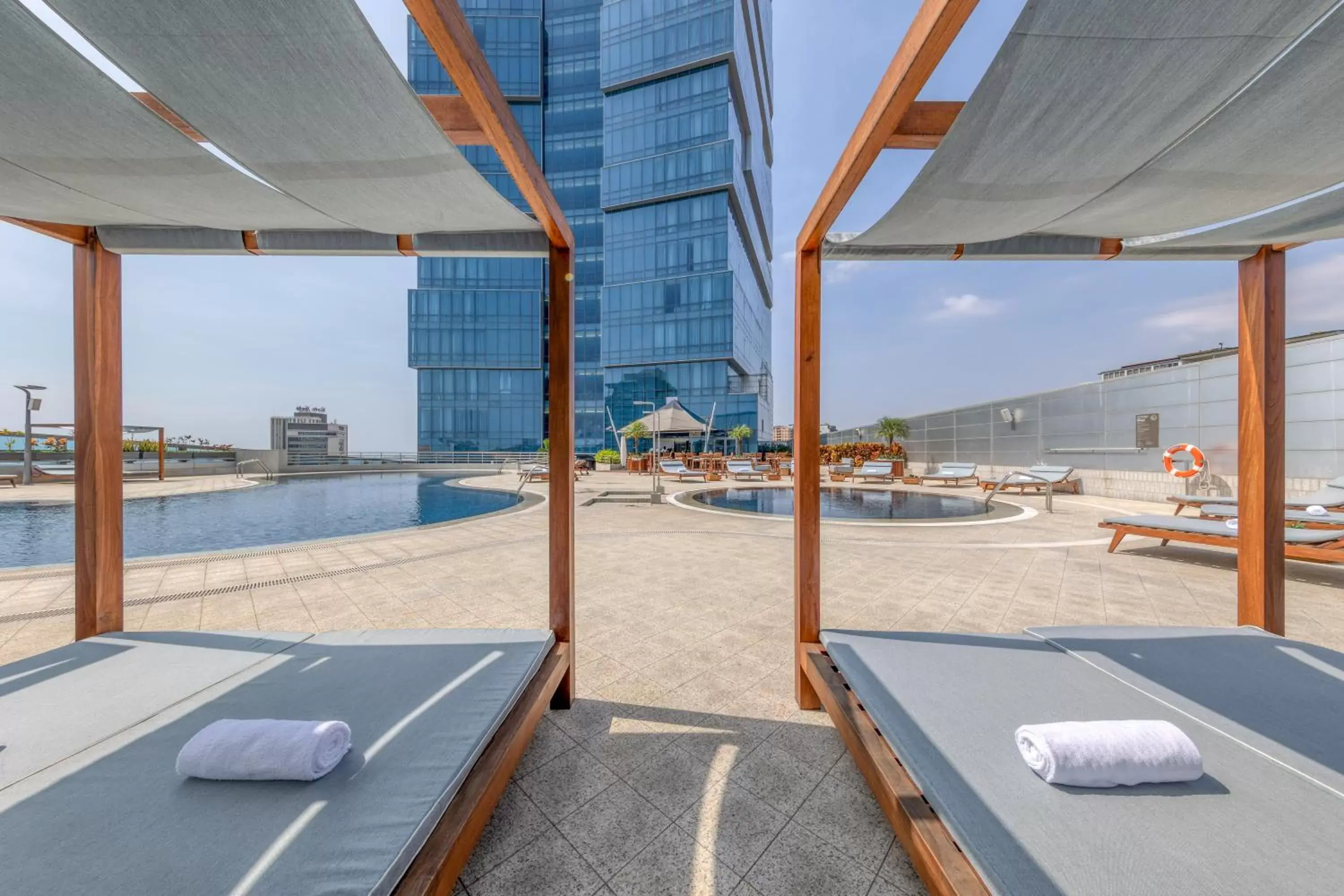 Pool view in InterContinental Luanda Miramar, an IHG Hotel