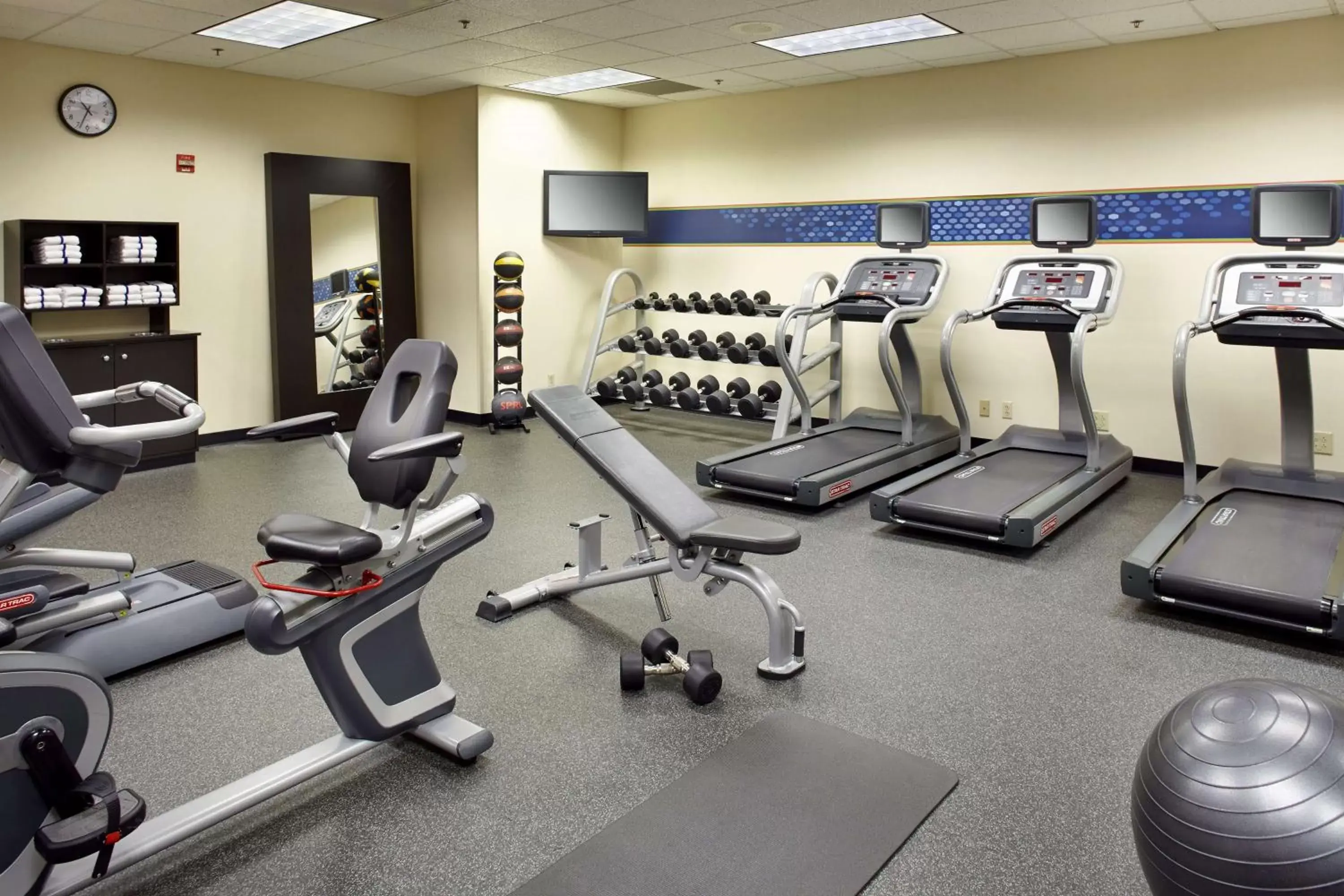 Fitness centre/facilities, Fitness Center/Facilities in Hampton Inn Cleveland-Downtown