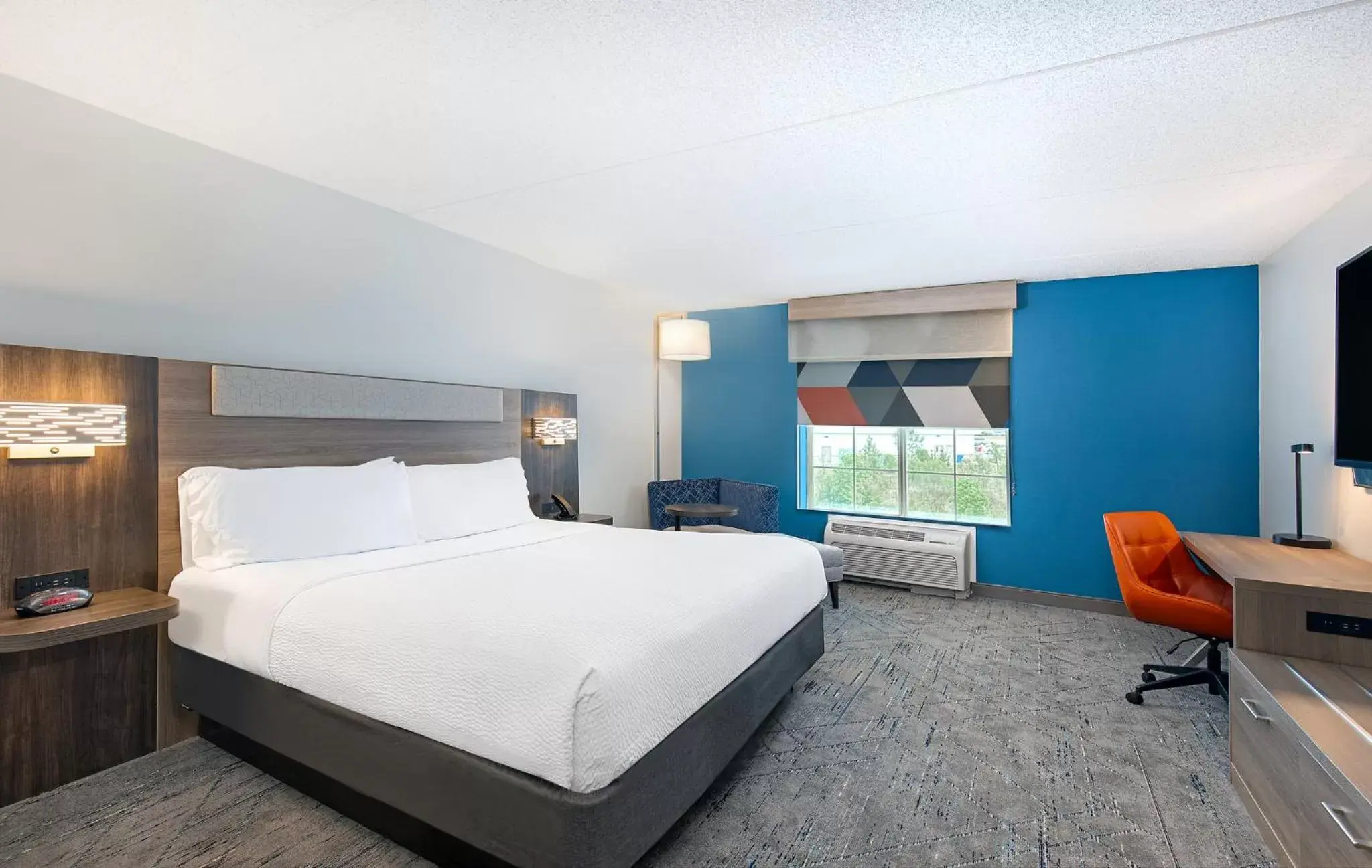 Photo of the whole room, Bed in Holiday Inn Express & Suites Columbus at Northlake, an IHG Hotel