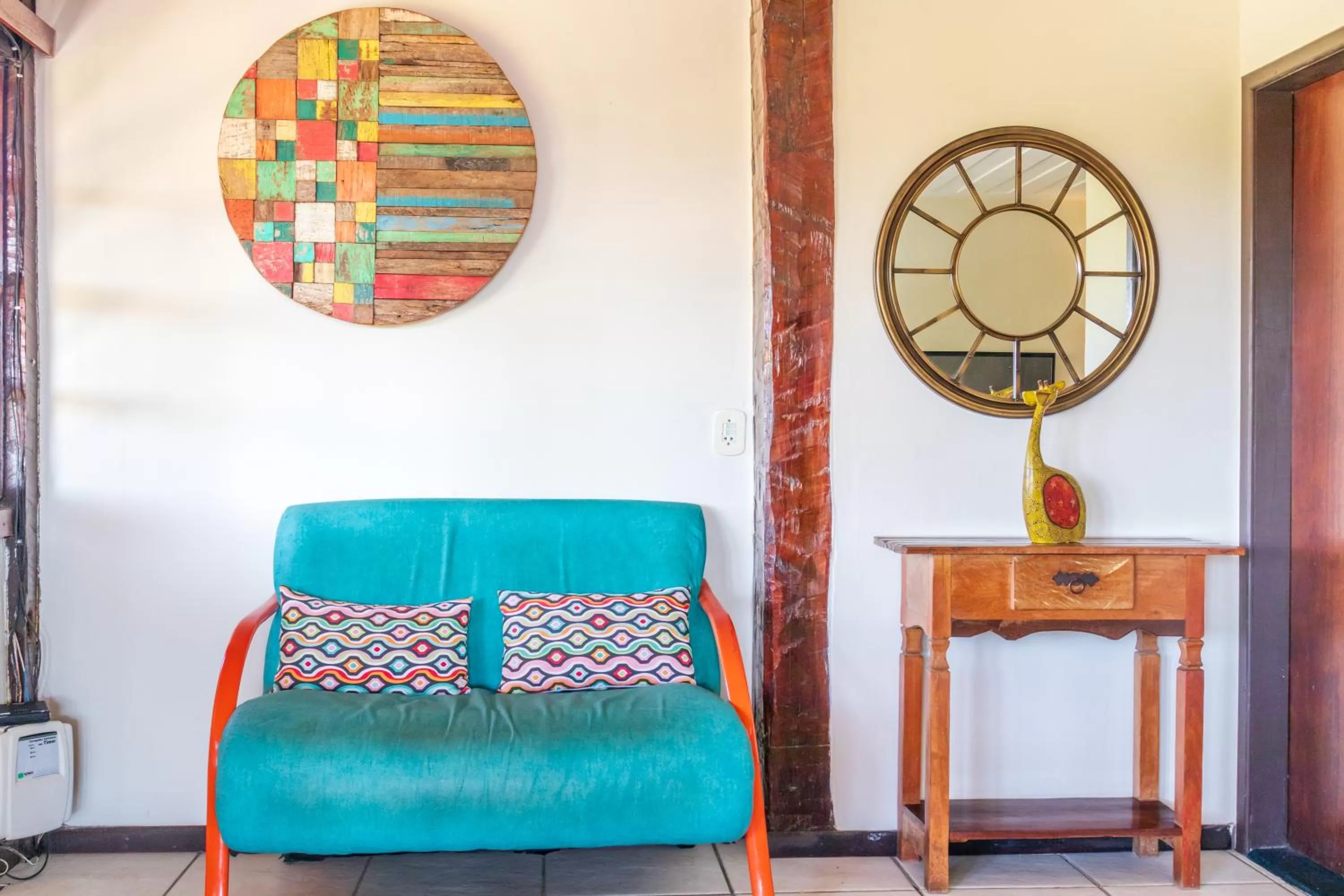 Living room in Pousada dos Coqueiros Búzios