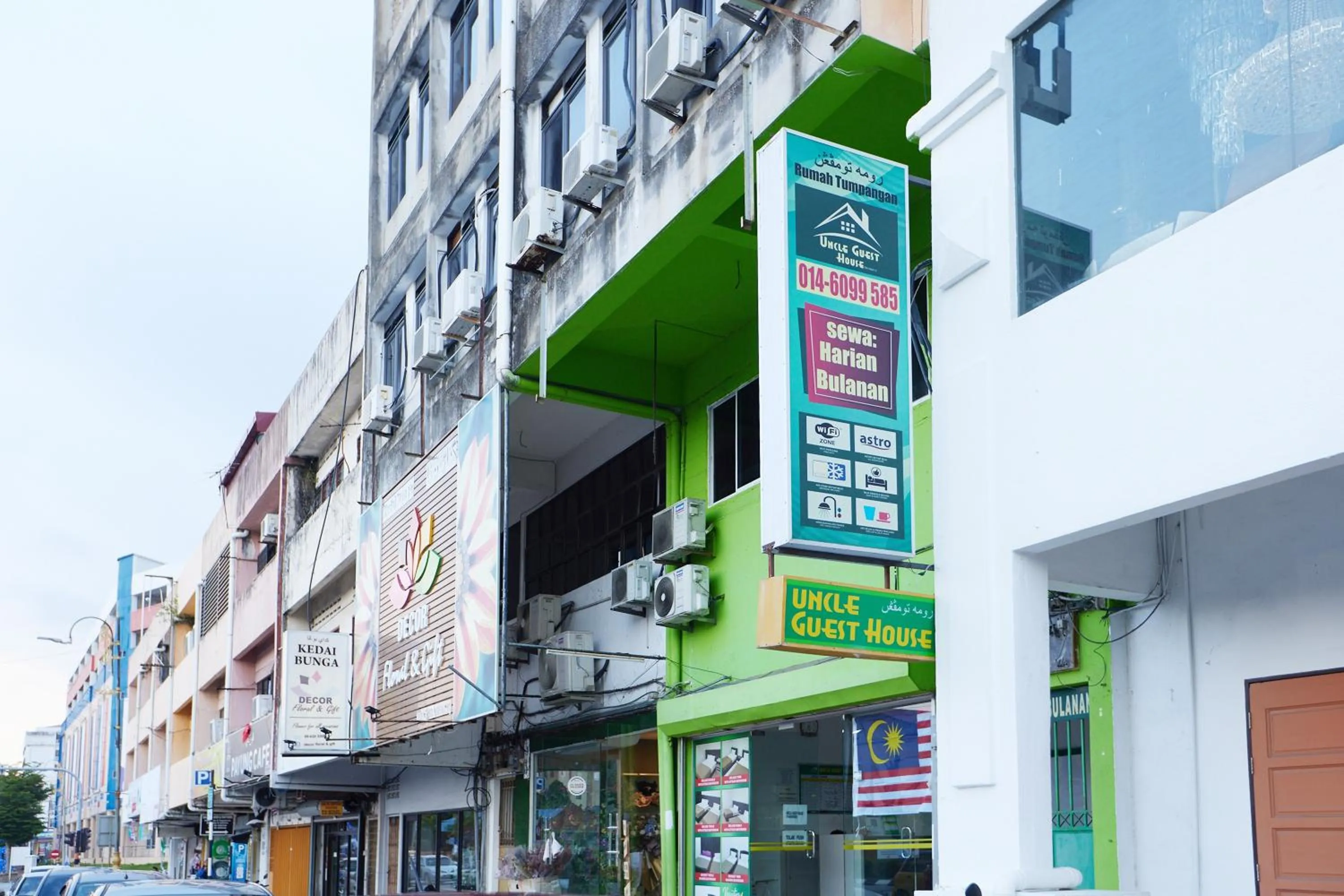 Property building in Uncle Guesthouse Kuala Terengganu