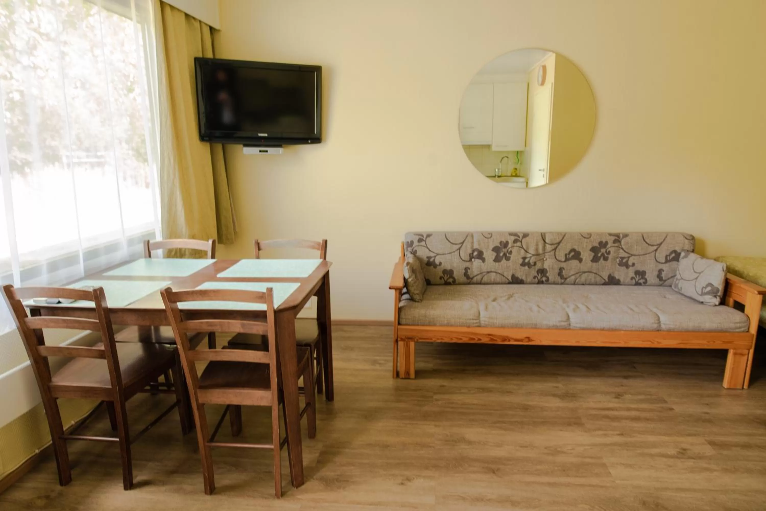 Living room in Motelli Rovaniemi