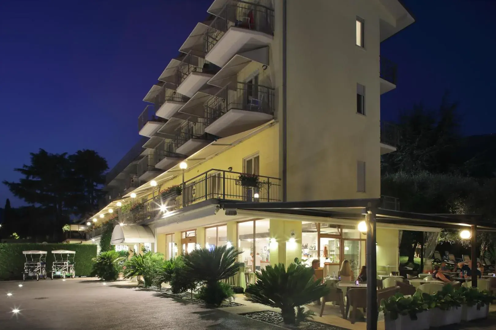 Property Building in Hotel Benacus Malcesine